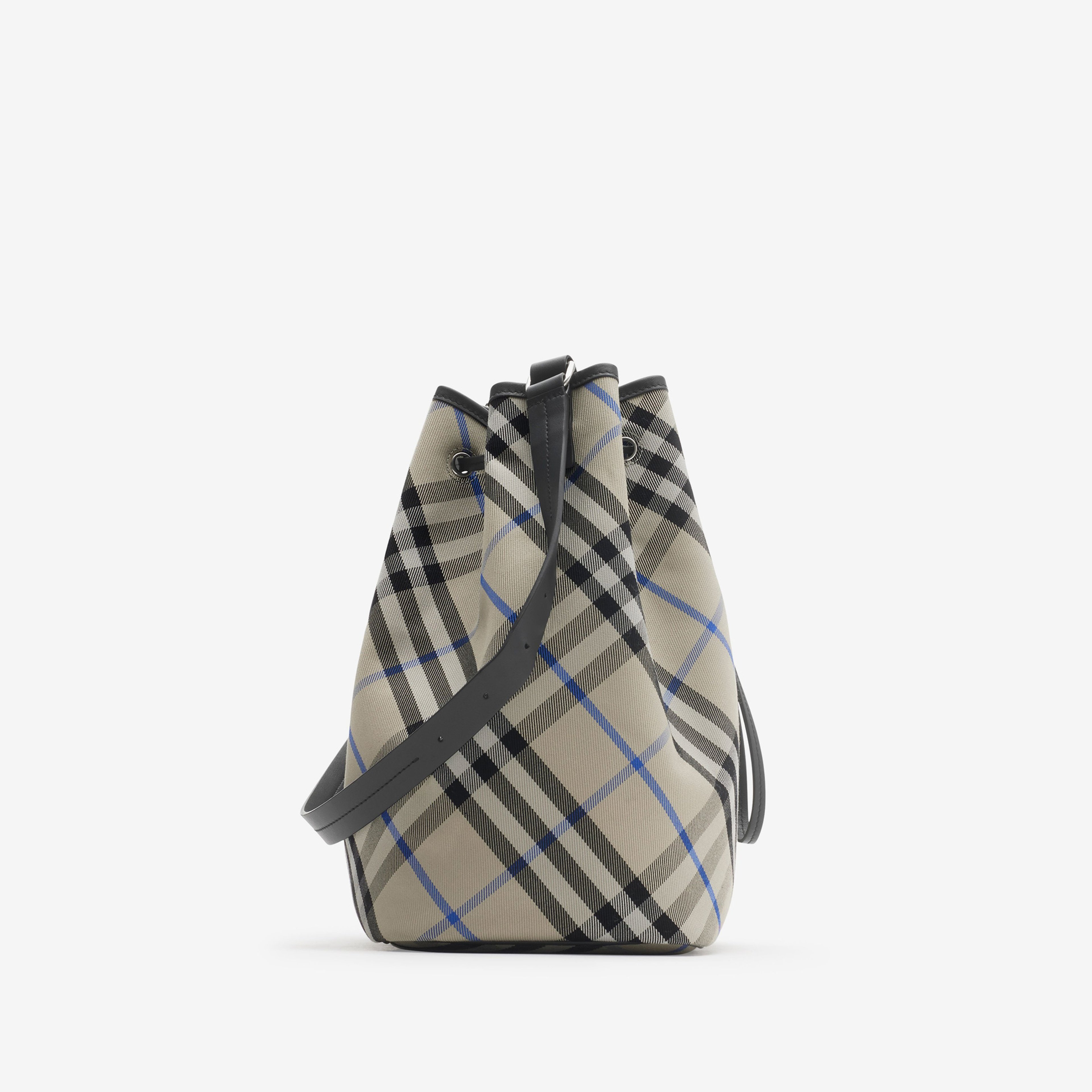 Burberry Drawstring Medium Bucket Kadın Krem Omuz Çantası