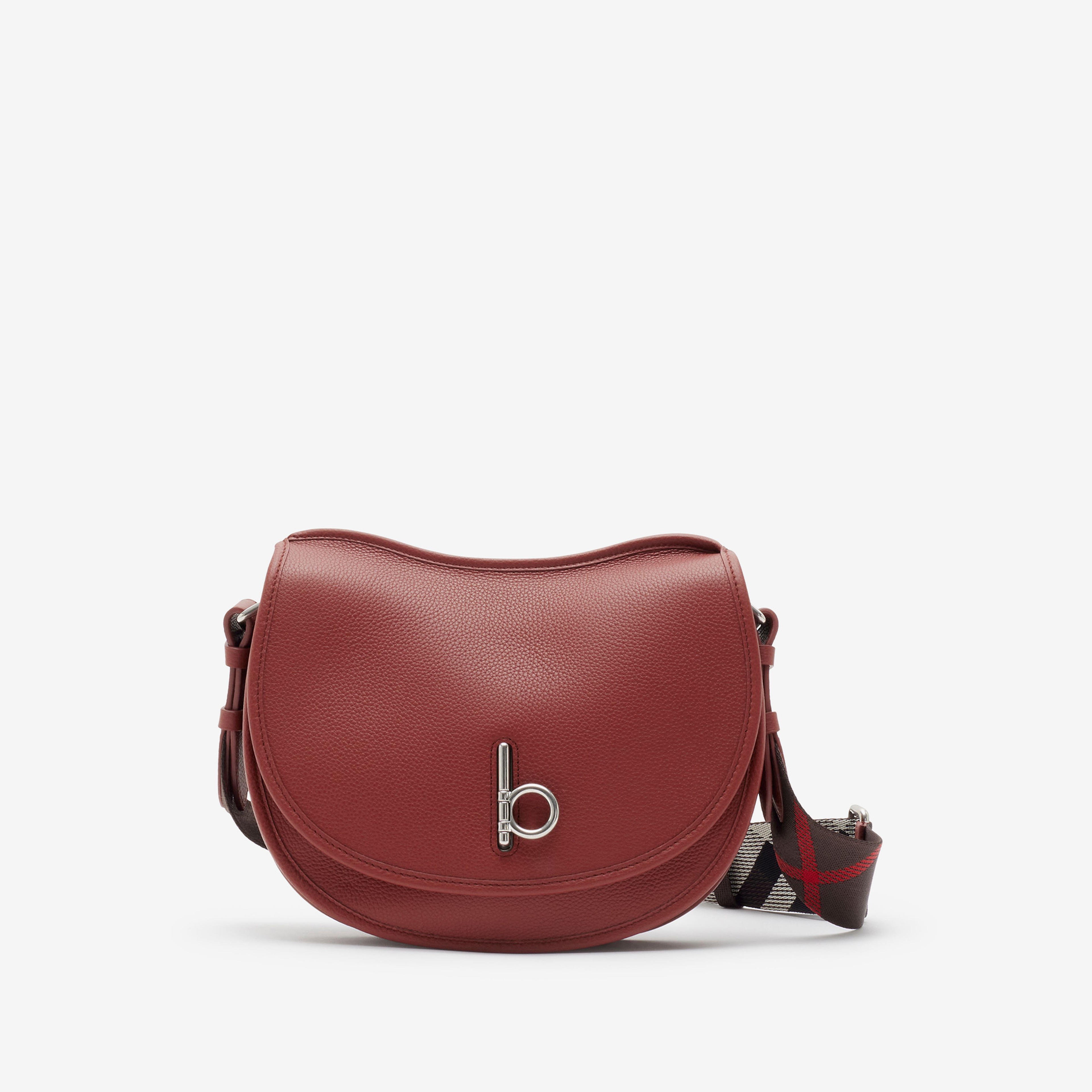 Burberry Small Rocking Horse Satchel Erkek Kırmızı Omuz Çantası