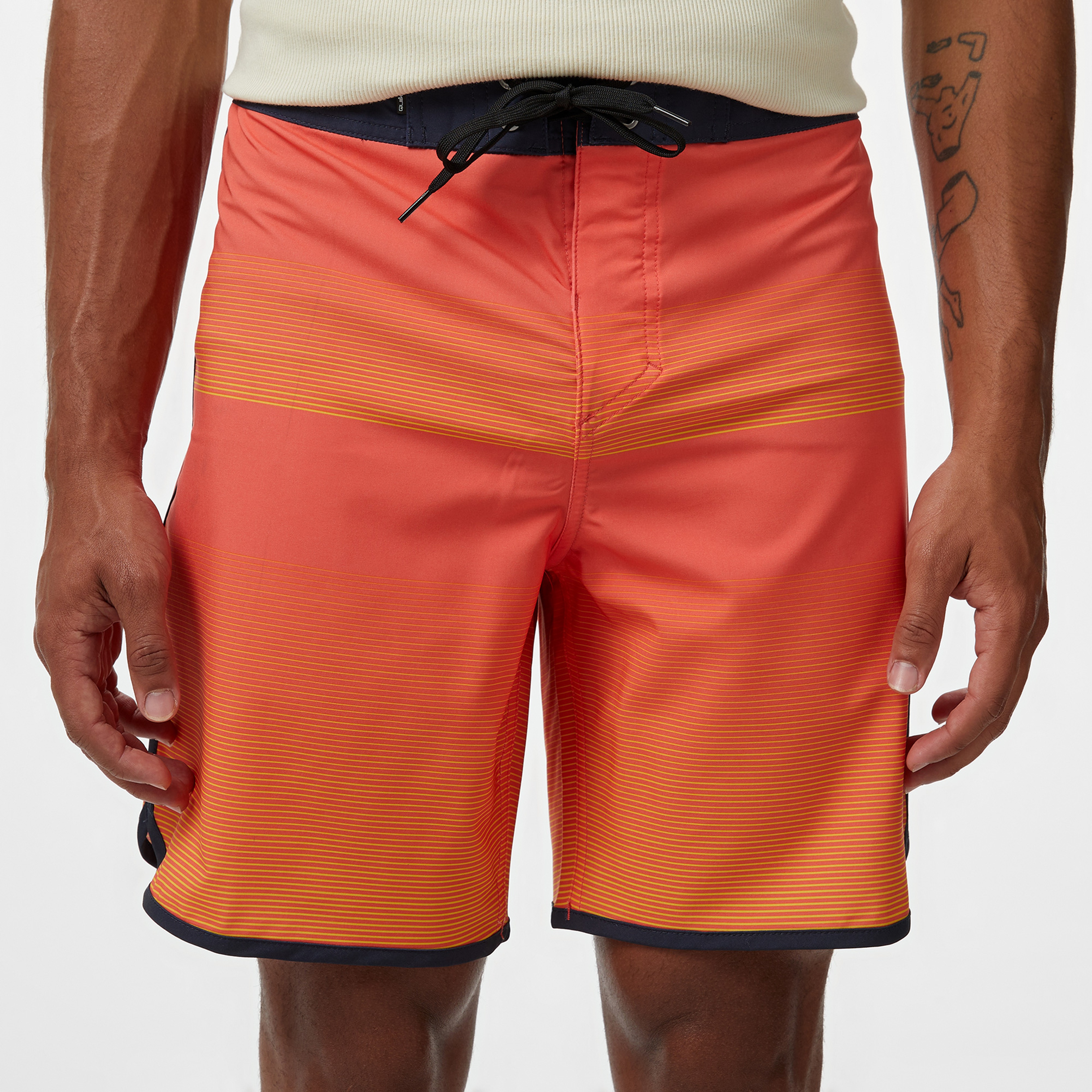 Quiksilver Surfsilk Scallop 18 Erkek Turuncu Deniz Şortu