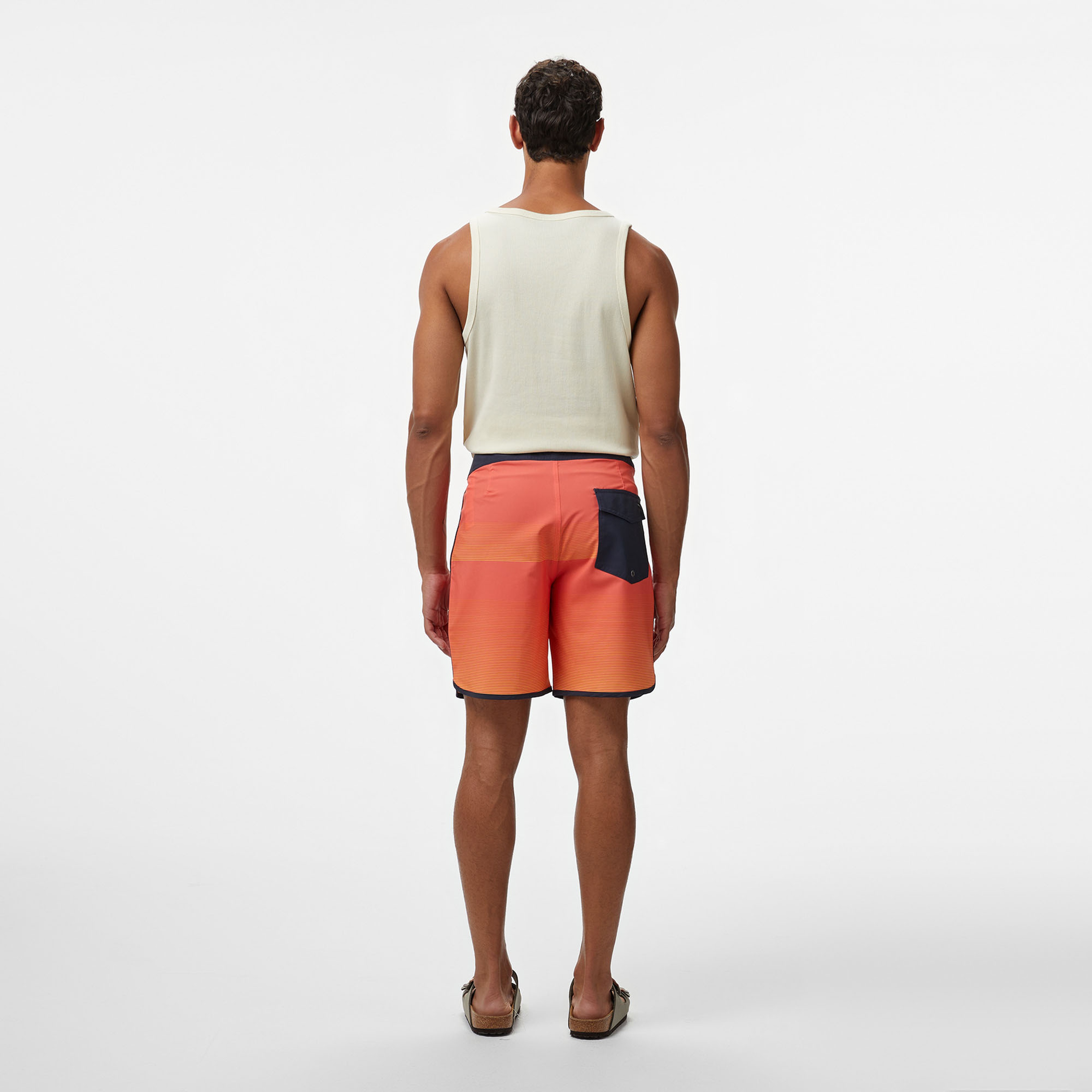 Quiksilver Surfsilk Scallop 18 Erkek Turuncu Deniz Şortu