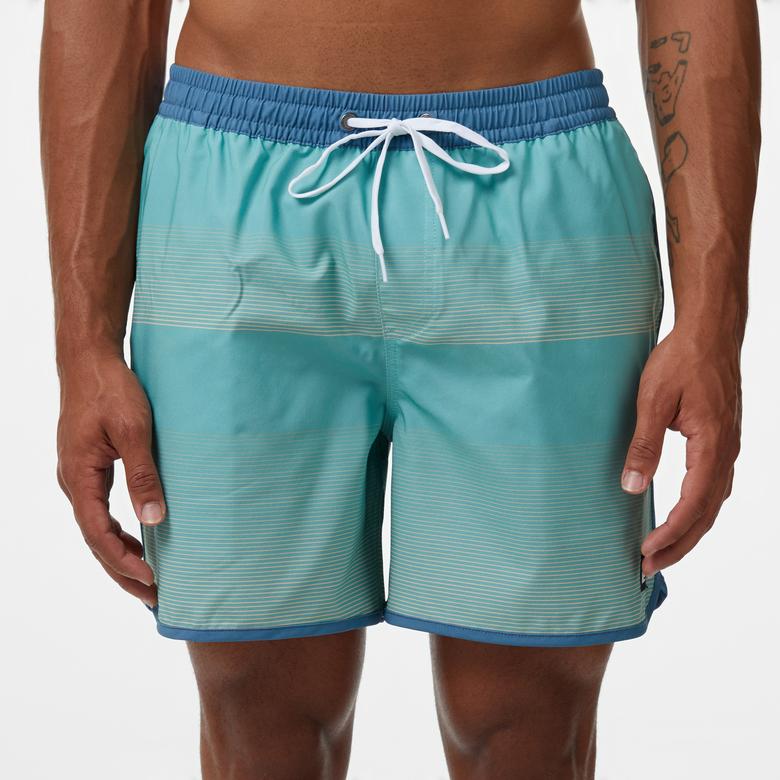 Quiksilver Surfsilk Scallop Volley 16 Erkek Mavi Deniz Şortu