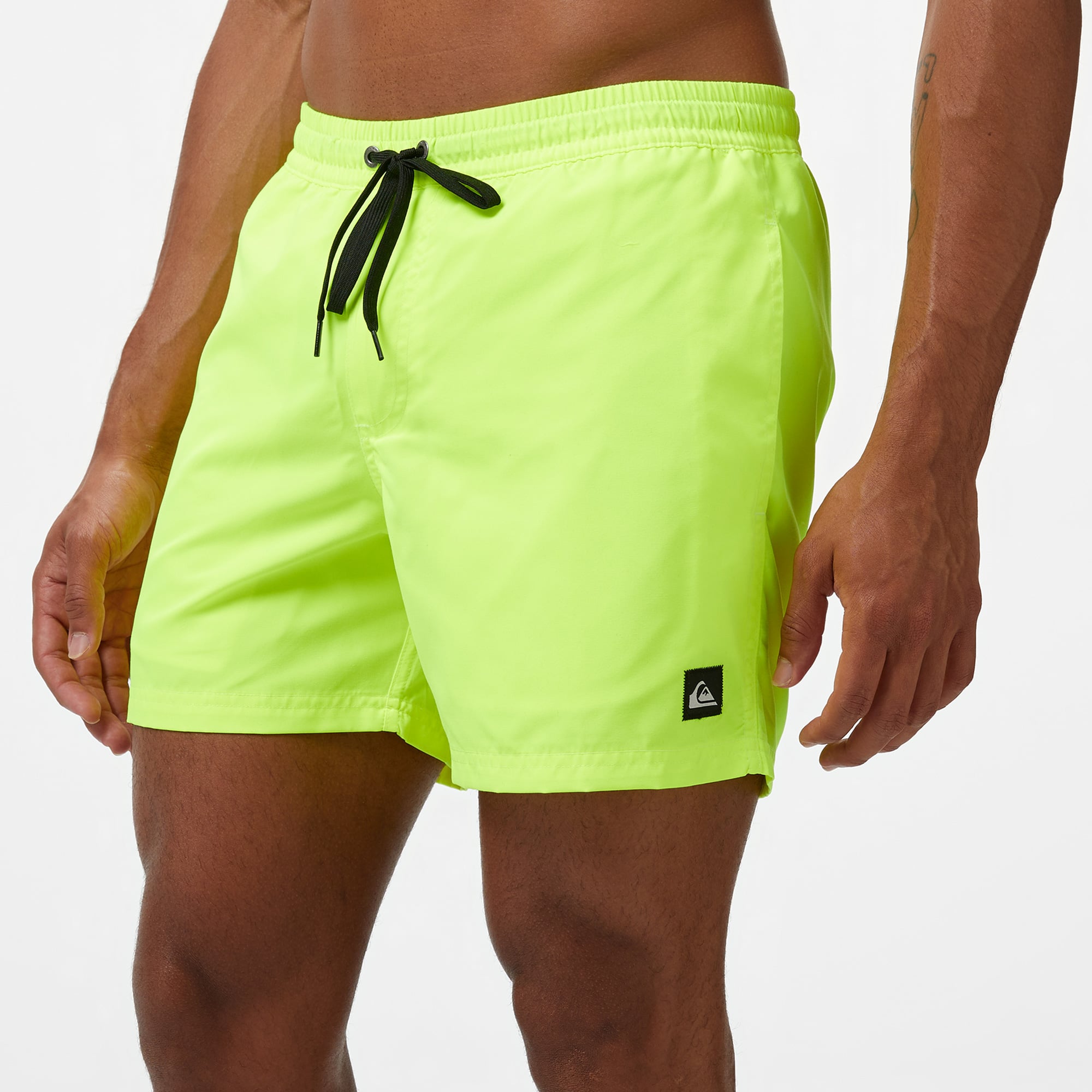 Quiksilver Everyday Solid Volley 15 Erkek Sarı Deniz Şortu