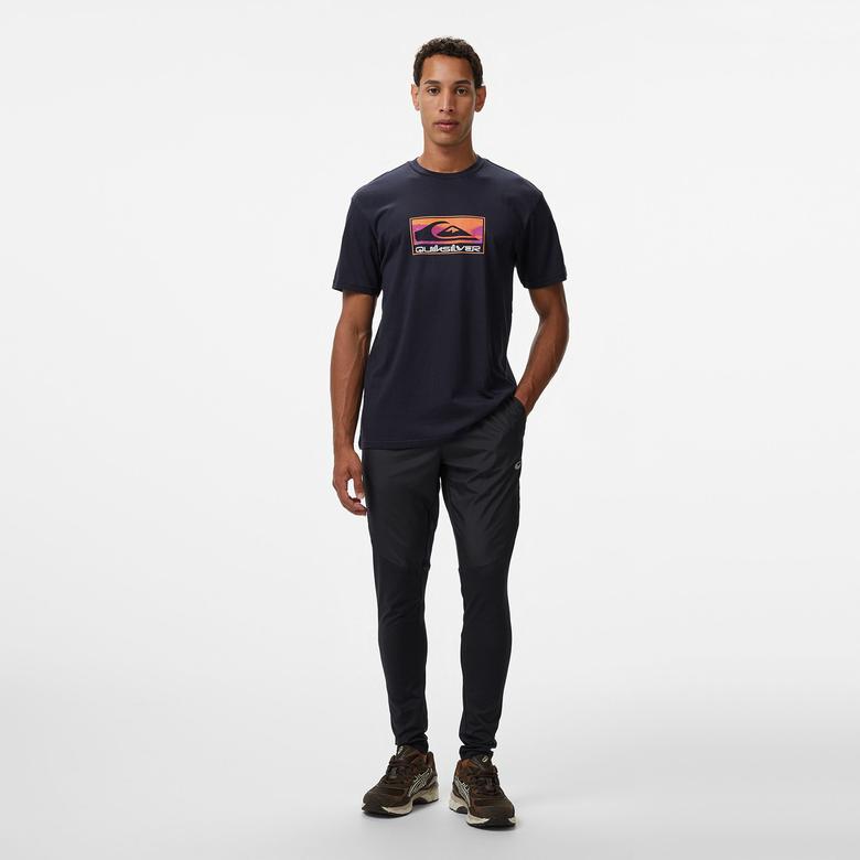 Quiksilver Ev Gradient Box Ss Erkek Siyah T-Shirt