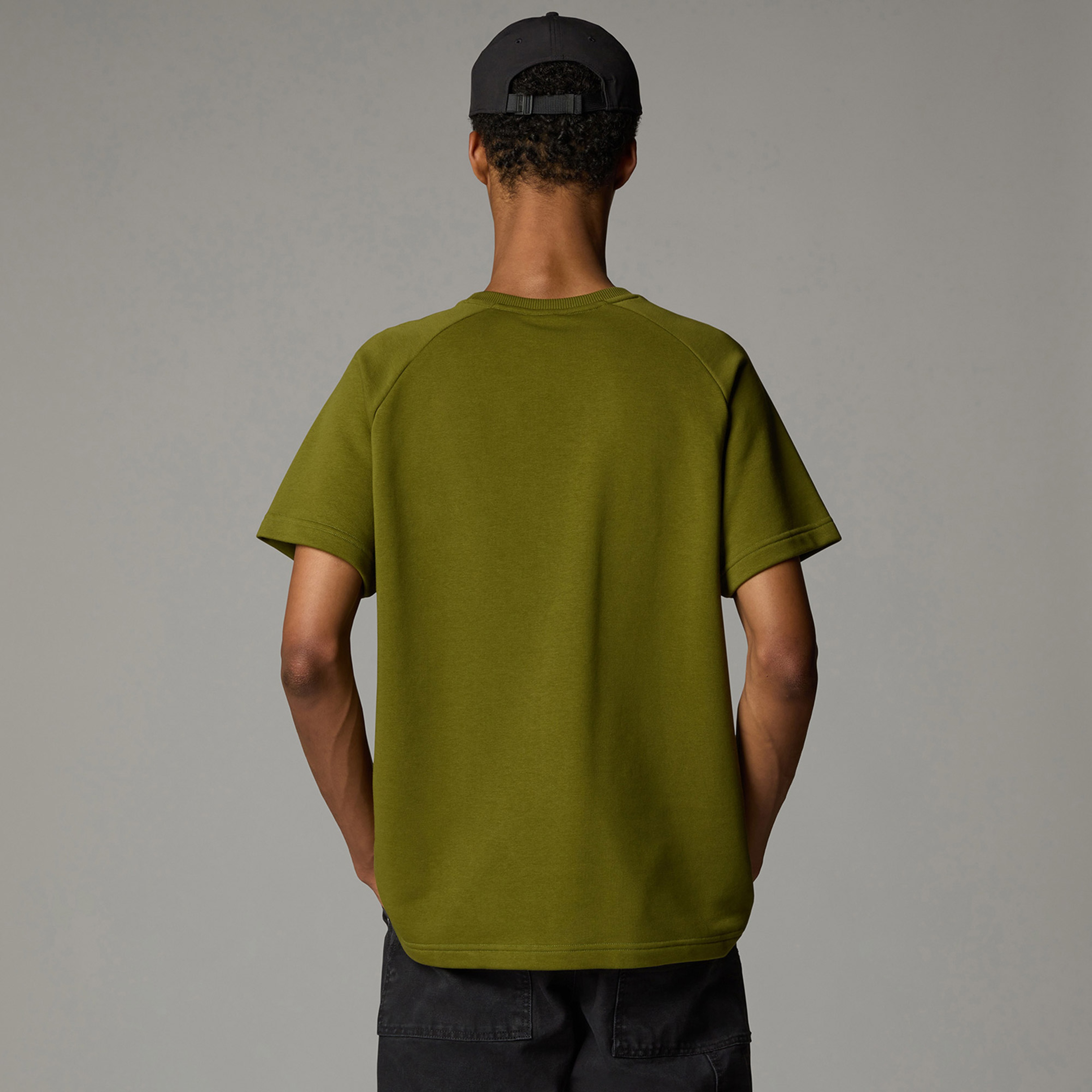 The North Face Terry Relaxed Erkek Yeşil T-Shirt