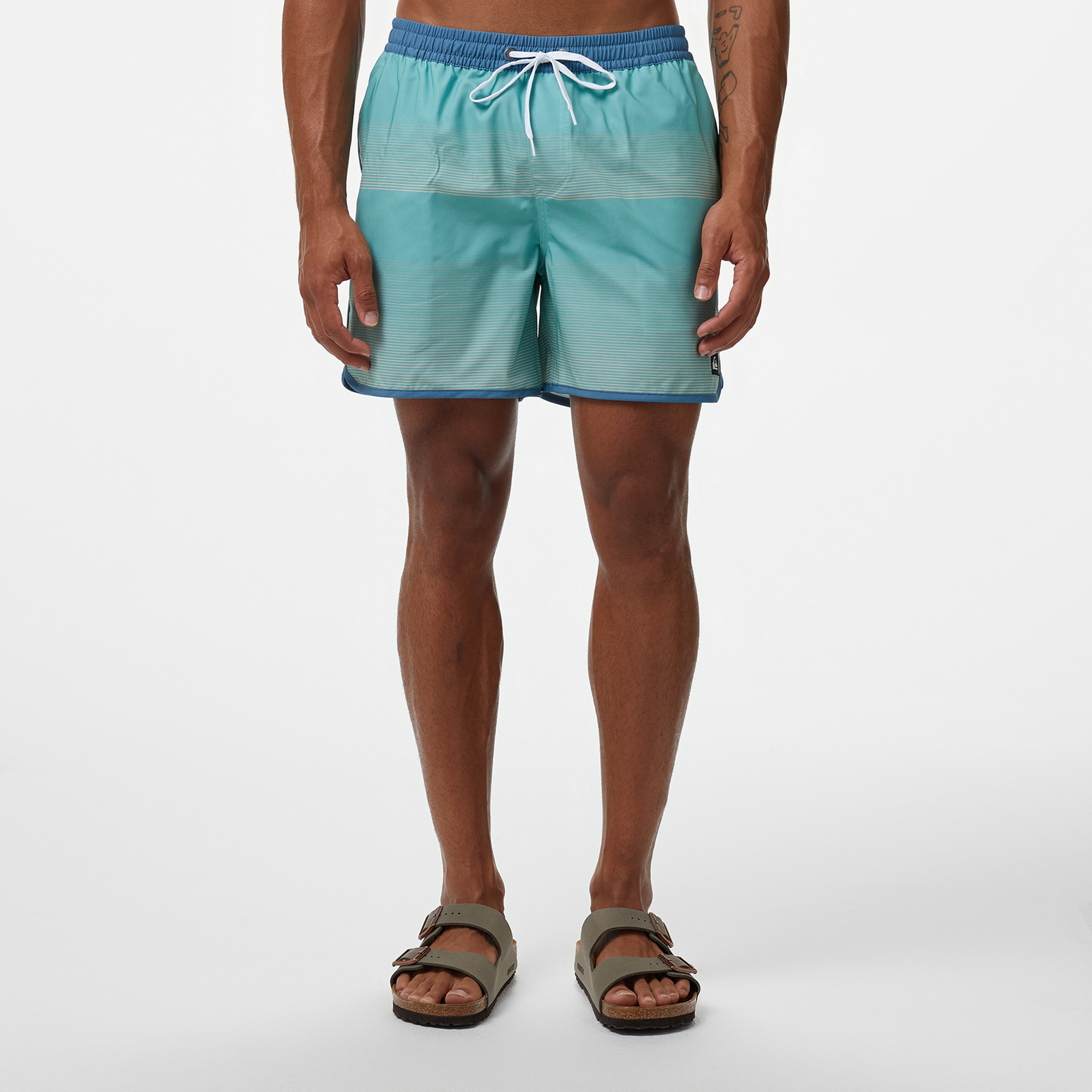 Quiksilver Surfsilk Scallop Volley 16 Erkek Mavi Deniz Şortu