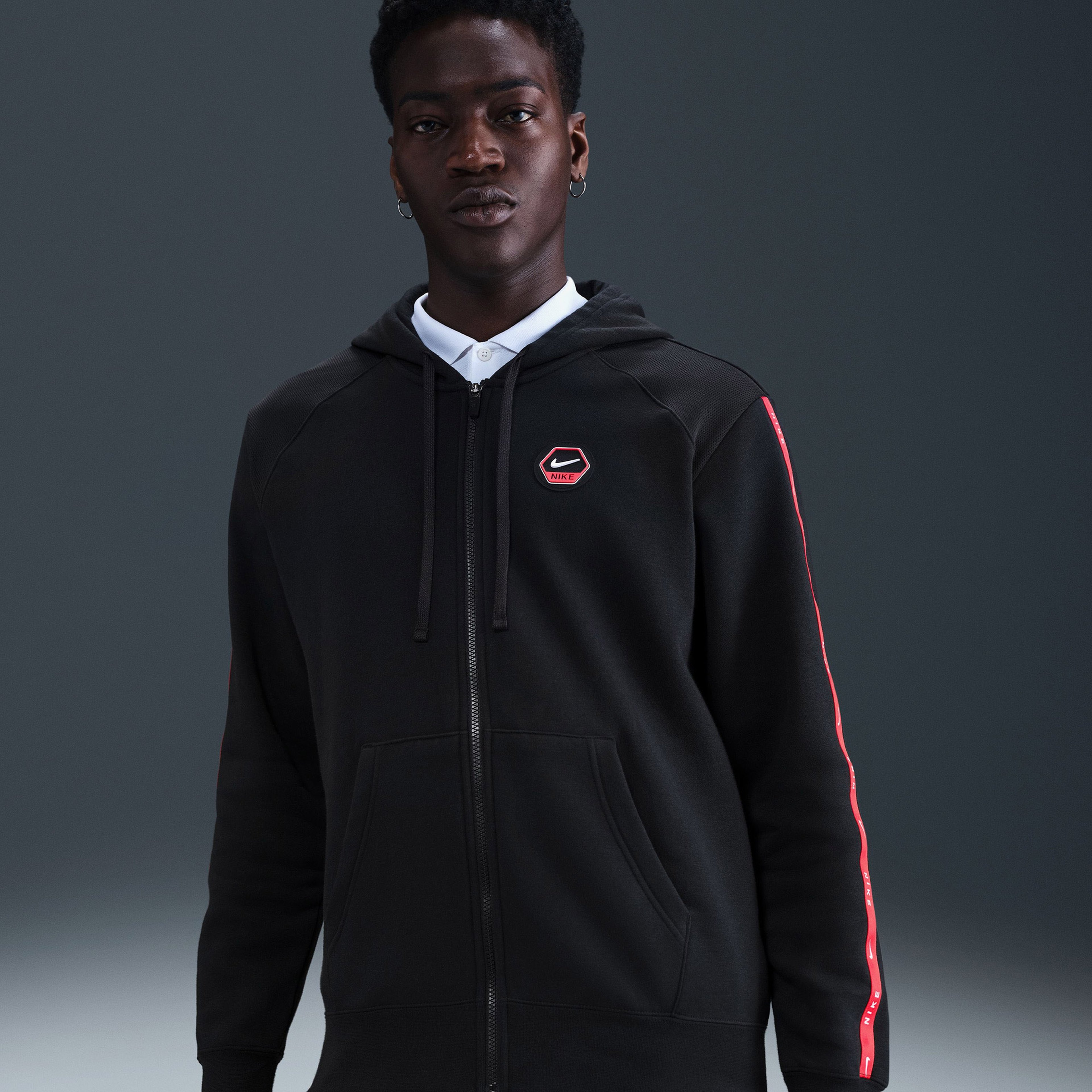 Nike Sportswear CS Erkek Siyah Sweatshirt