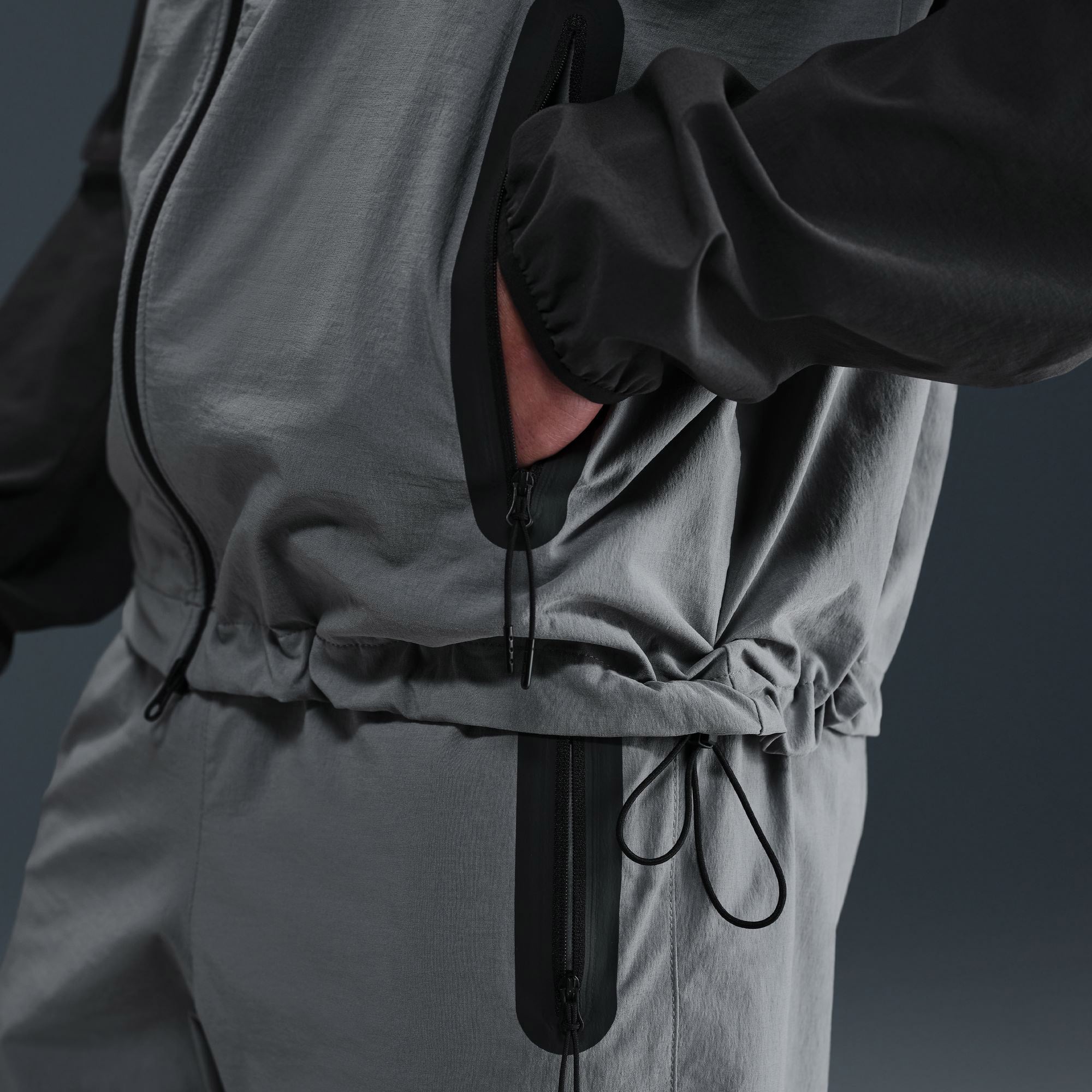 Nike Tech Fleece Erkek Siyah Ceket