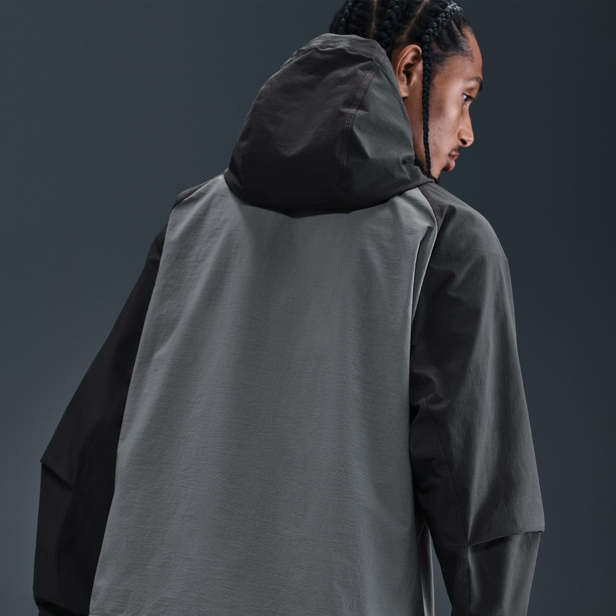 Nike Tech Fleece Erkek Siyah Ceket