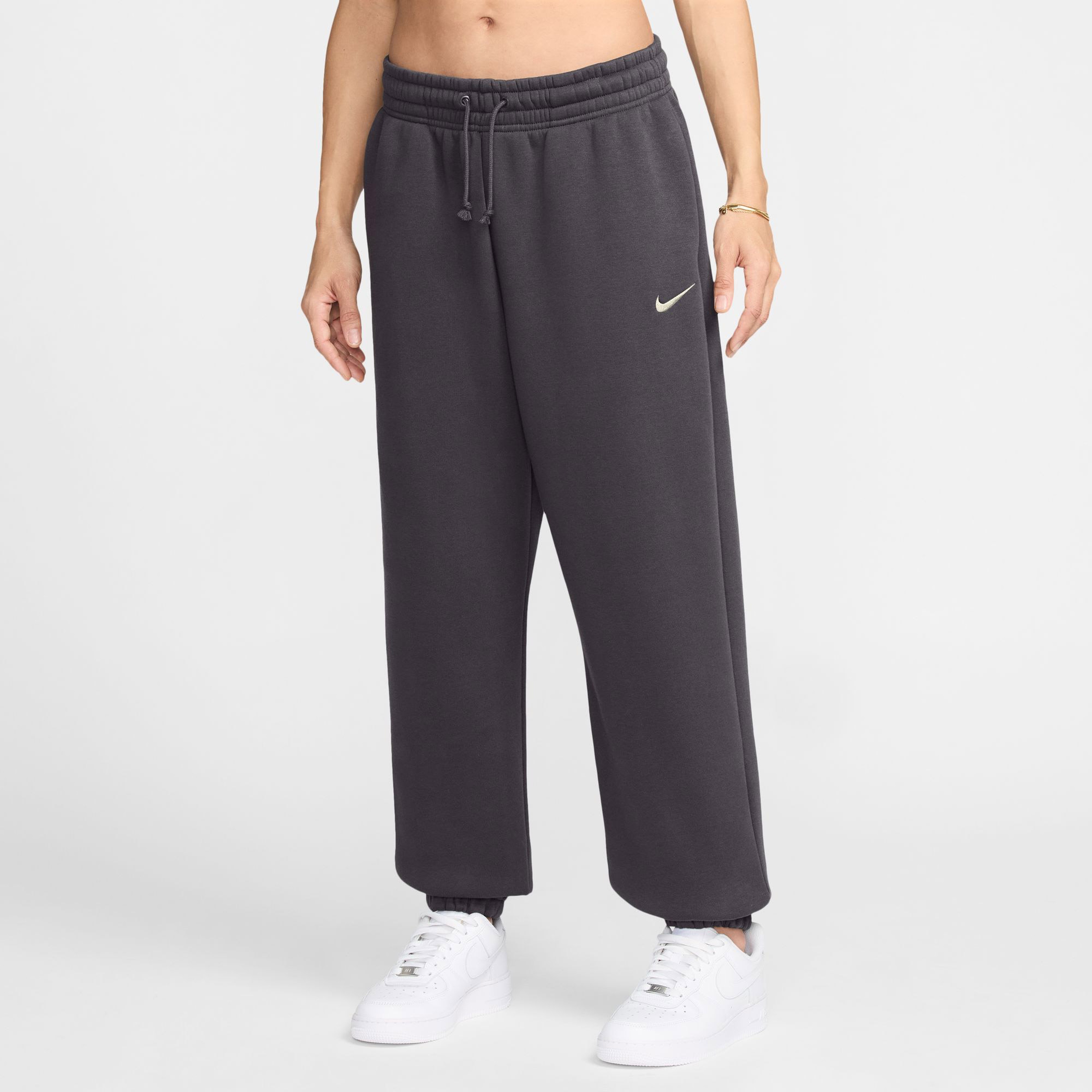 Nike Sportswear Phoenix Fleece Kadın Gri Eşofman AltıXSFZ5996