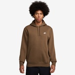 Nike Club Fleece Erkek Kahverengi Hoodie