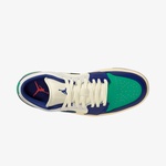 Nike Air Jordan 1 Low Erkek Lacivert/Yeşil Spor Ayakkabı
