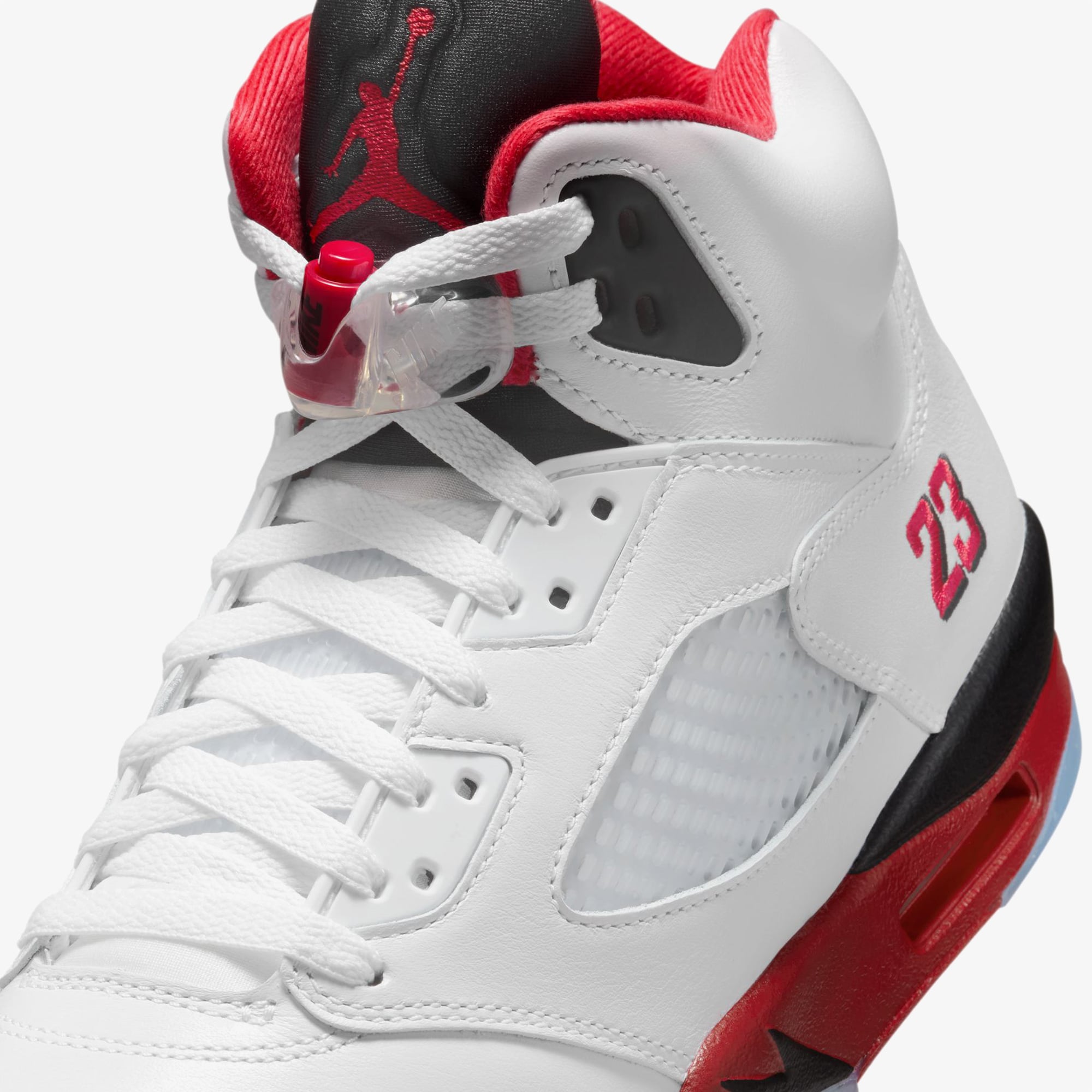 Nike Air Jordan Retro 5 Erkek Beyaz Spor Ayakkabı