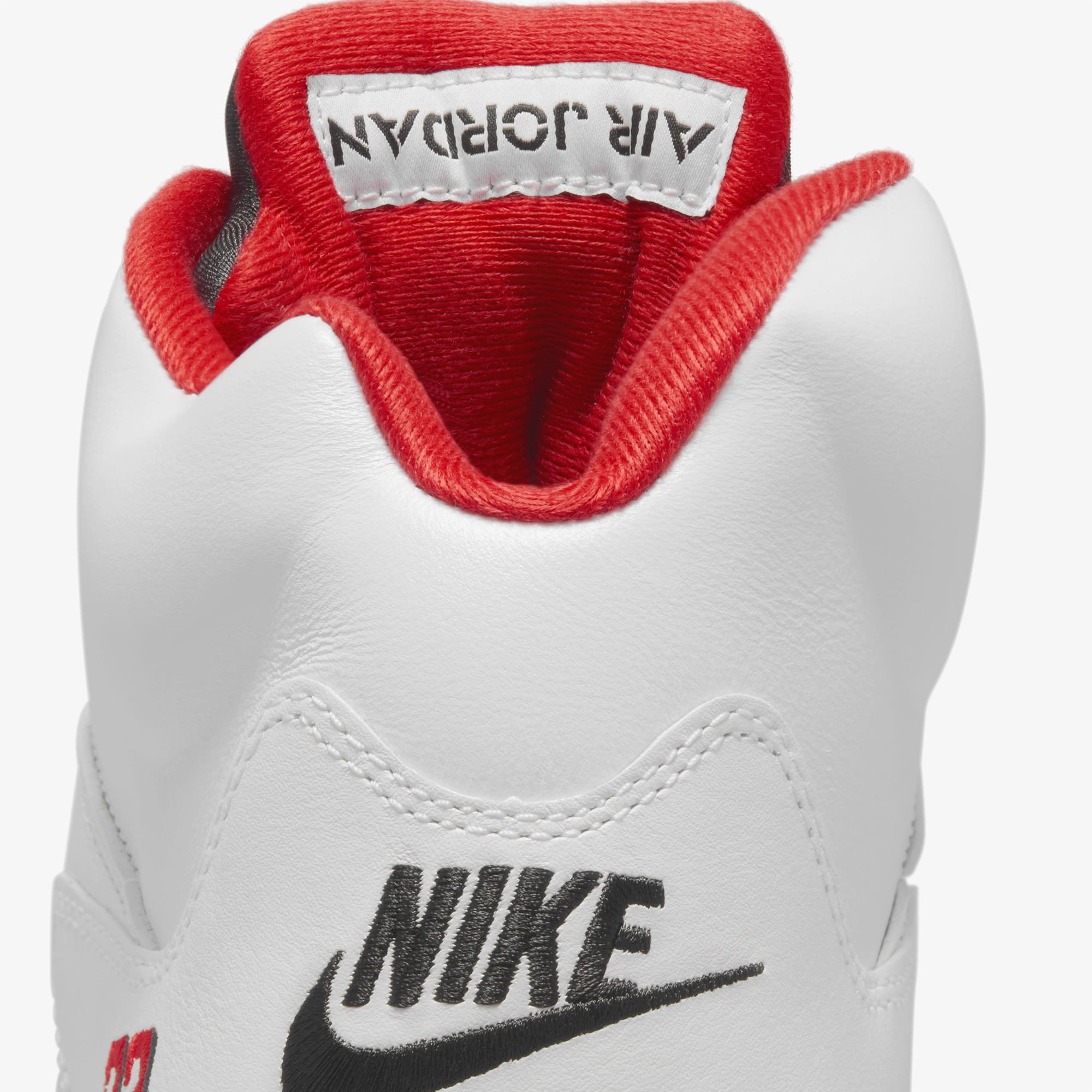 Nike Air Jordan Retro 5 Erkek Beyaz Spor Ayakkabı