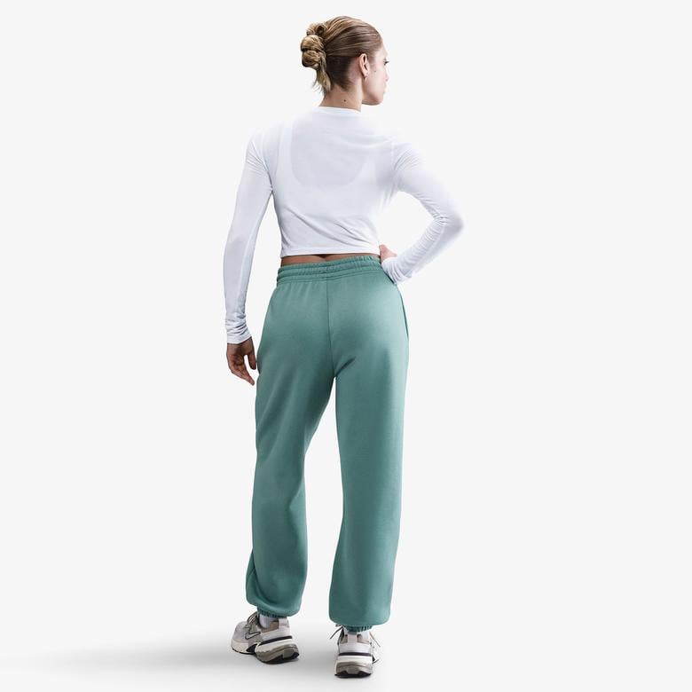 Nike Sportswear Phoenix Fleece Kadın Yeşil Eşofman Altı