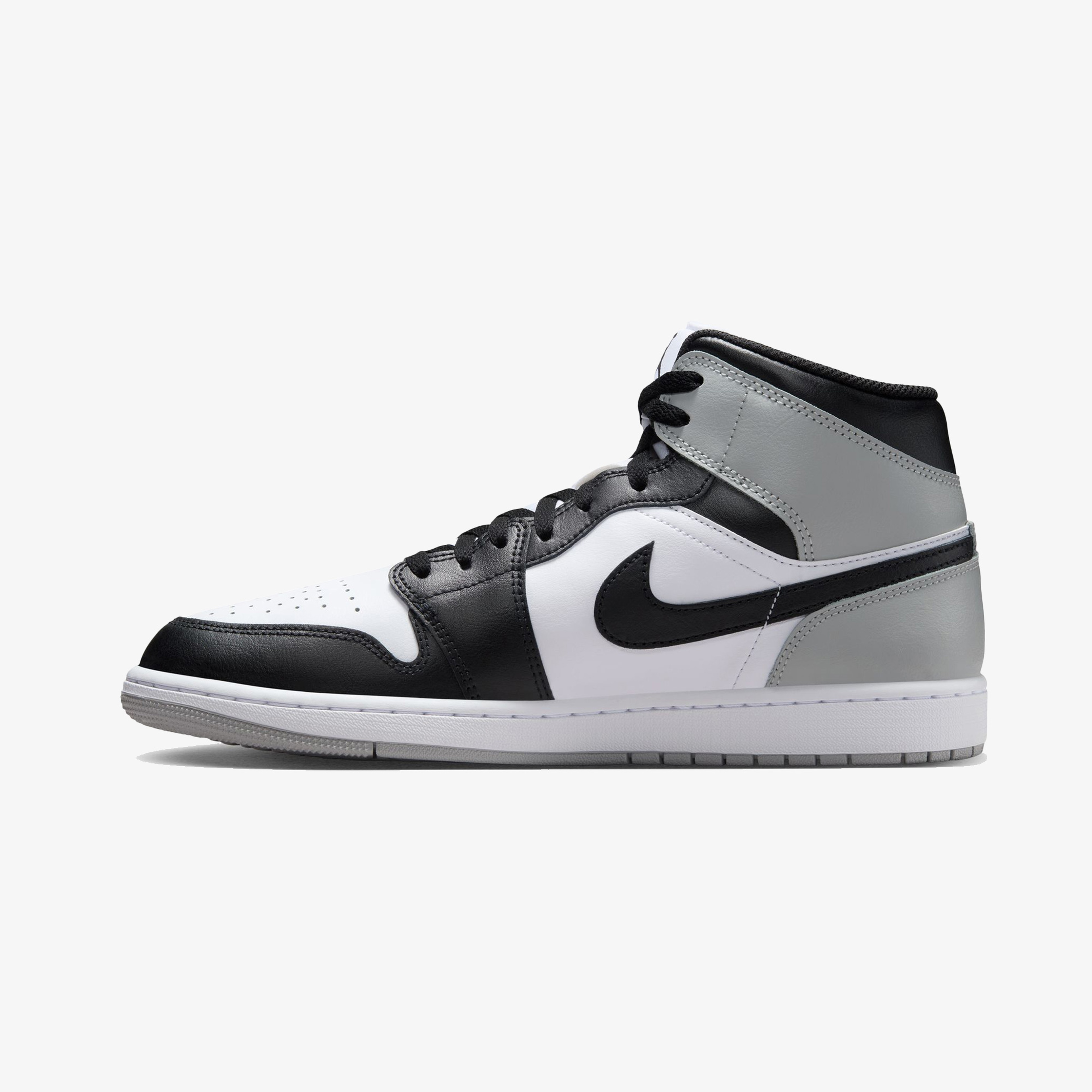 Nike Air Jordan 1 Mid Erkek Beyaz Spor Ayakkabı