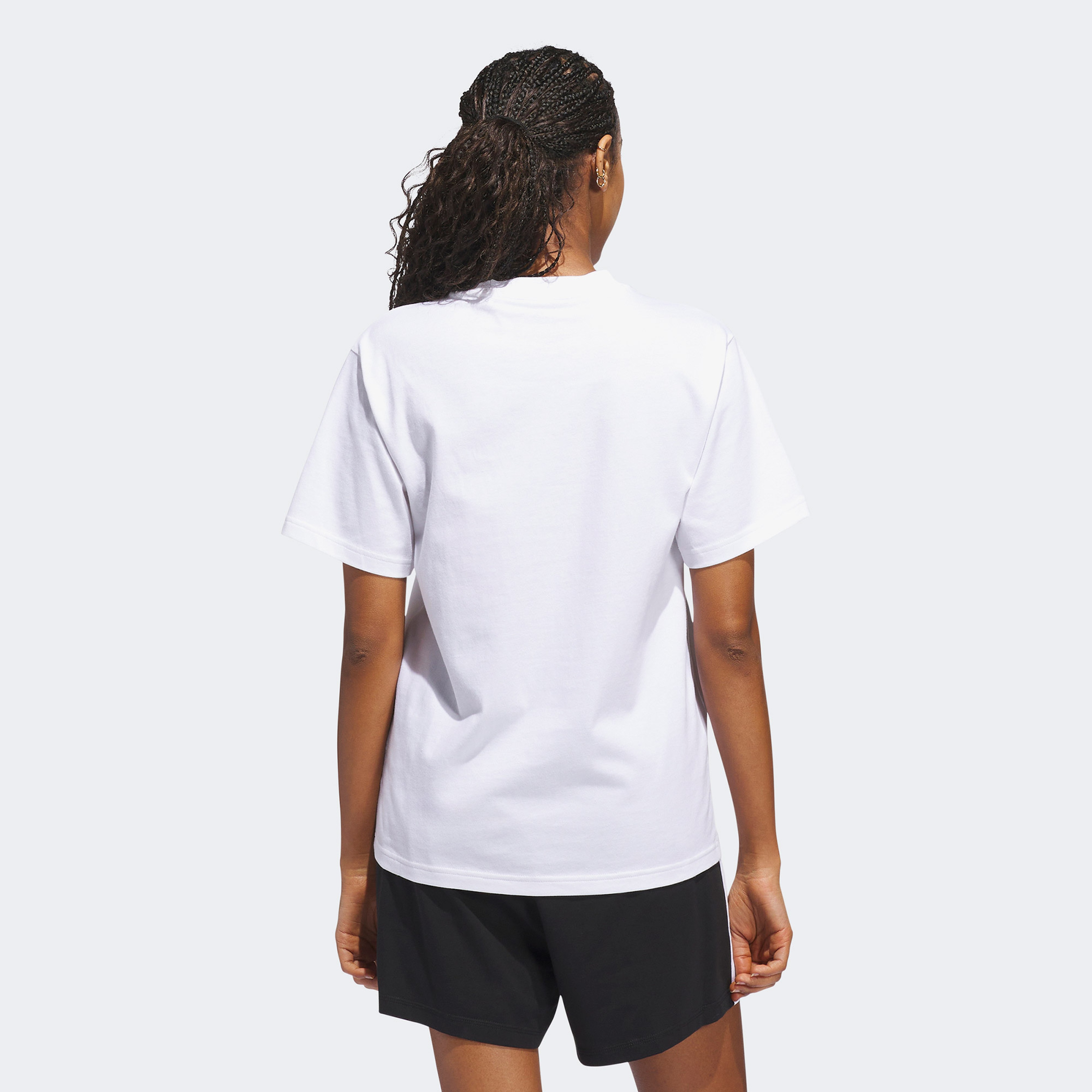 adidas Airbrush Kadın Beyaz T-Shirt