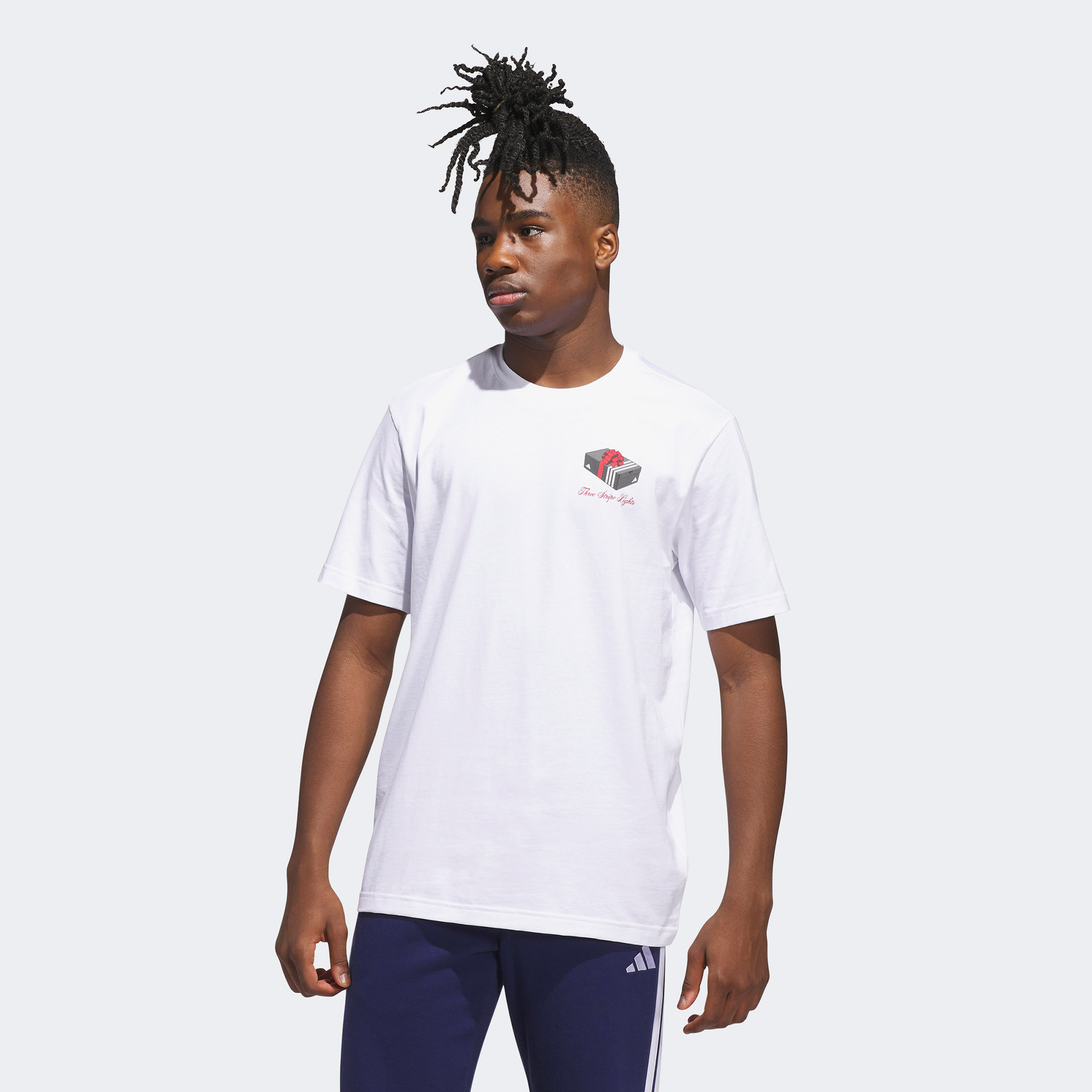 adidas M Hldy Gftbox T Erkek Beyaz T-ShirtSJV8439| Occasion