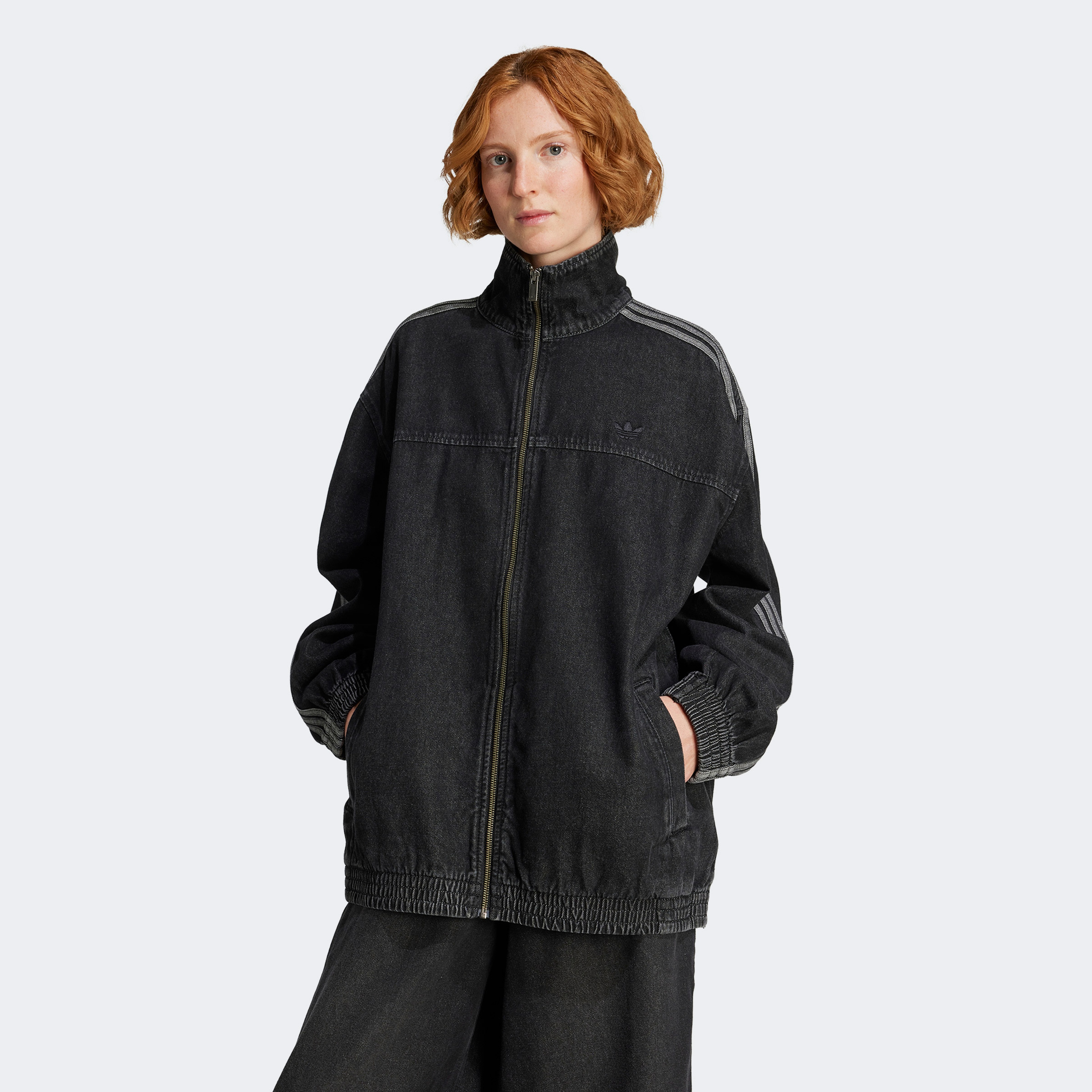 adidas Adicolor Denim Adilenium Kadın Siyah Ceket