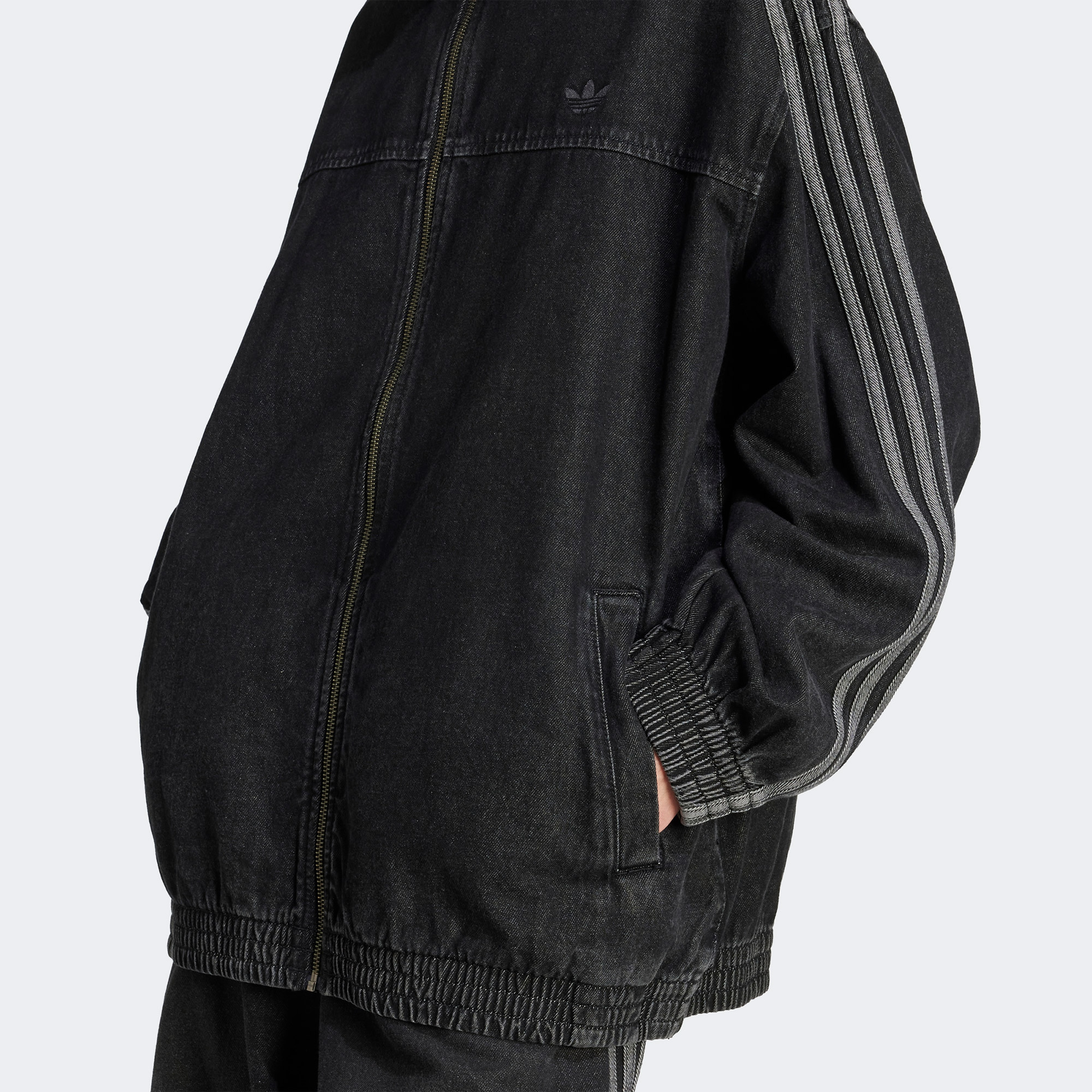 adidas Adicolor Denim Adilenium Kadın Siyah Ceket