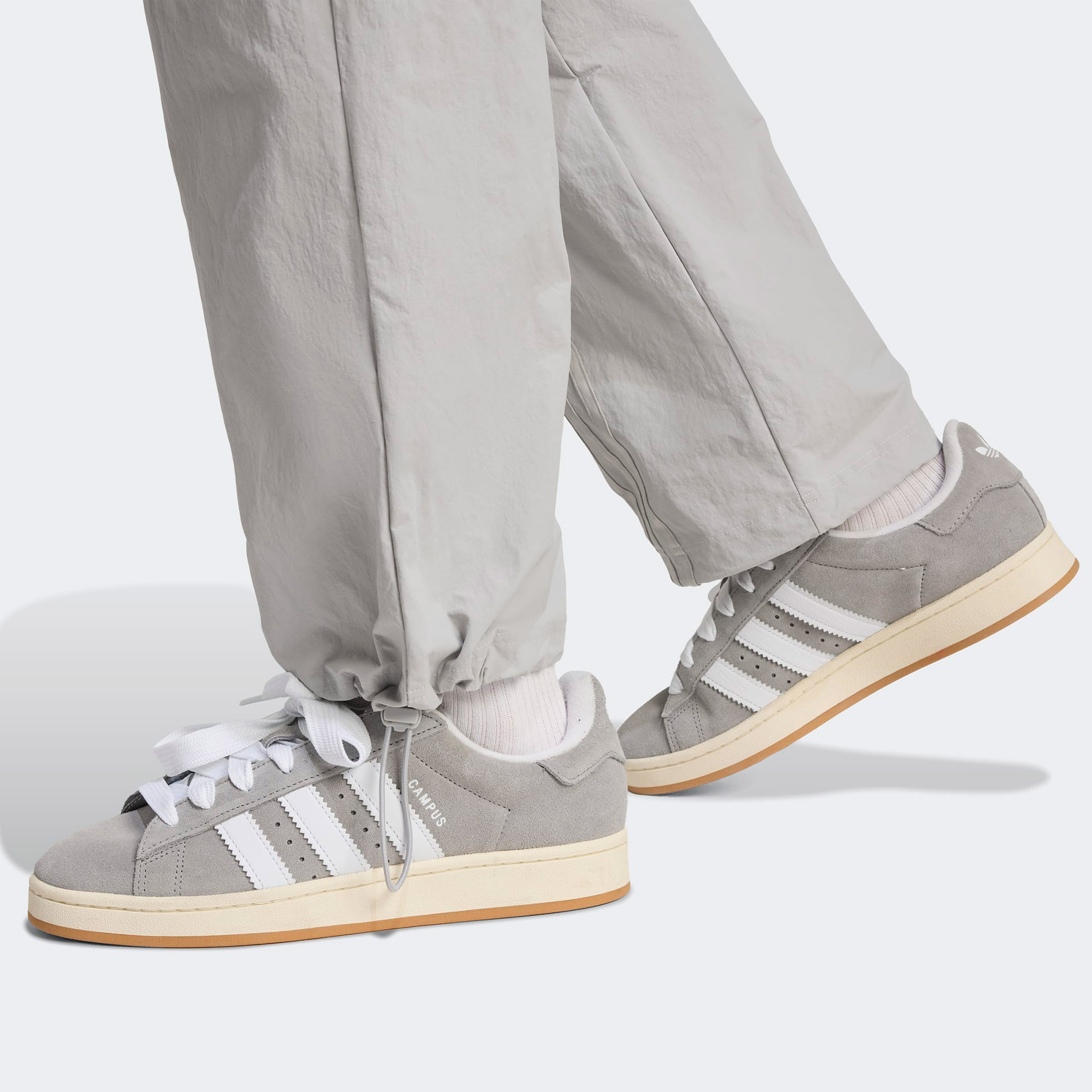 adidas Front Stripes Woven Gri Kargo Pantolon