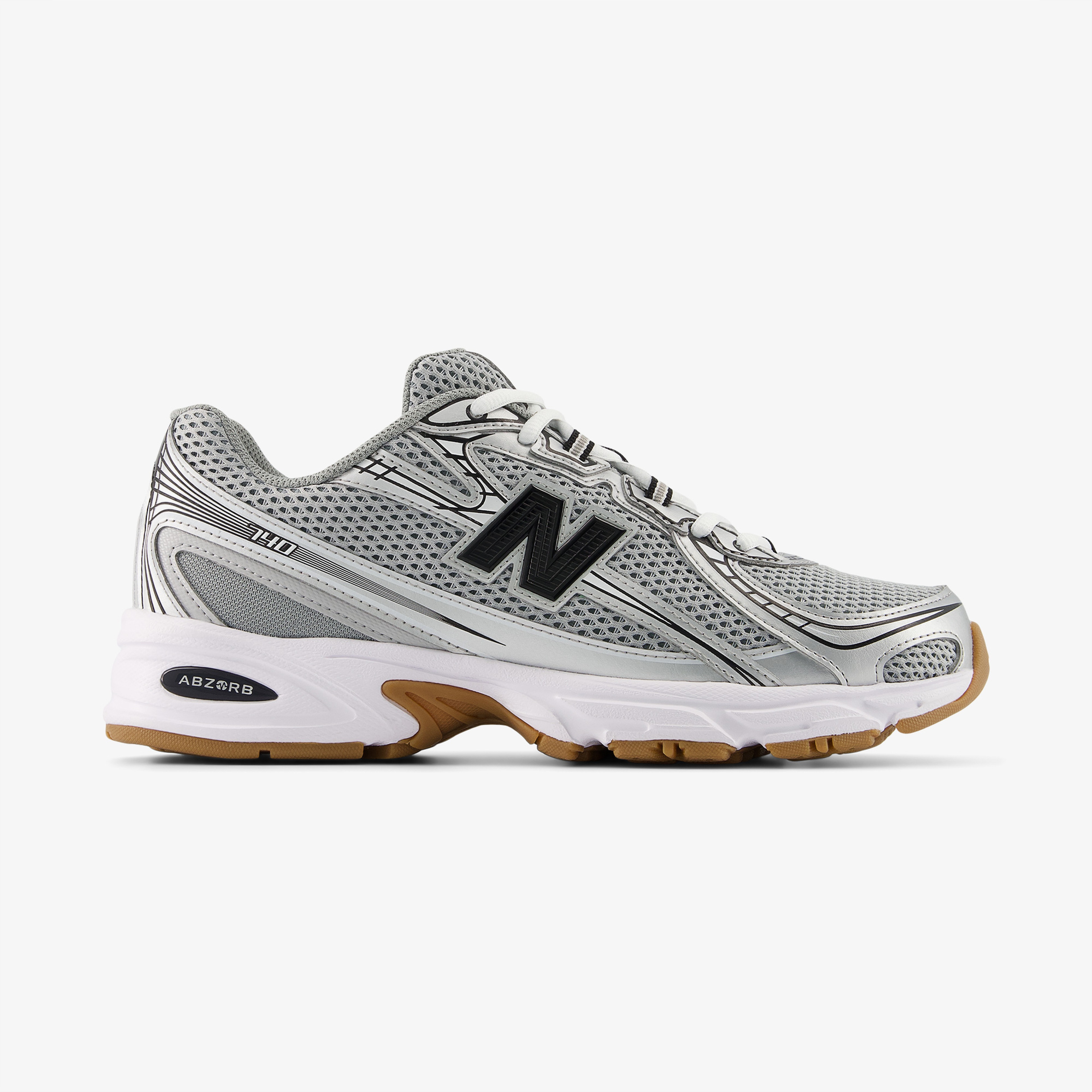 New Balance 740 Lifestyle Unisex Gri Metalik Spor Ayakkabı