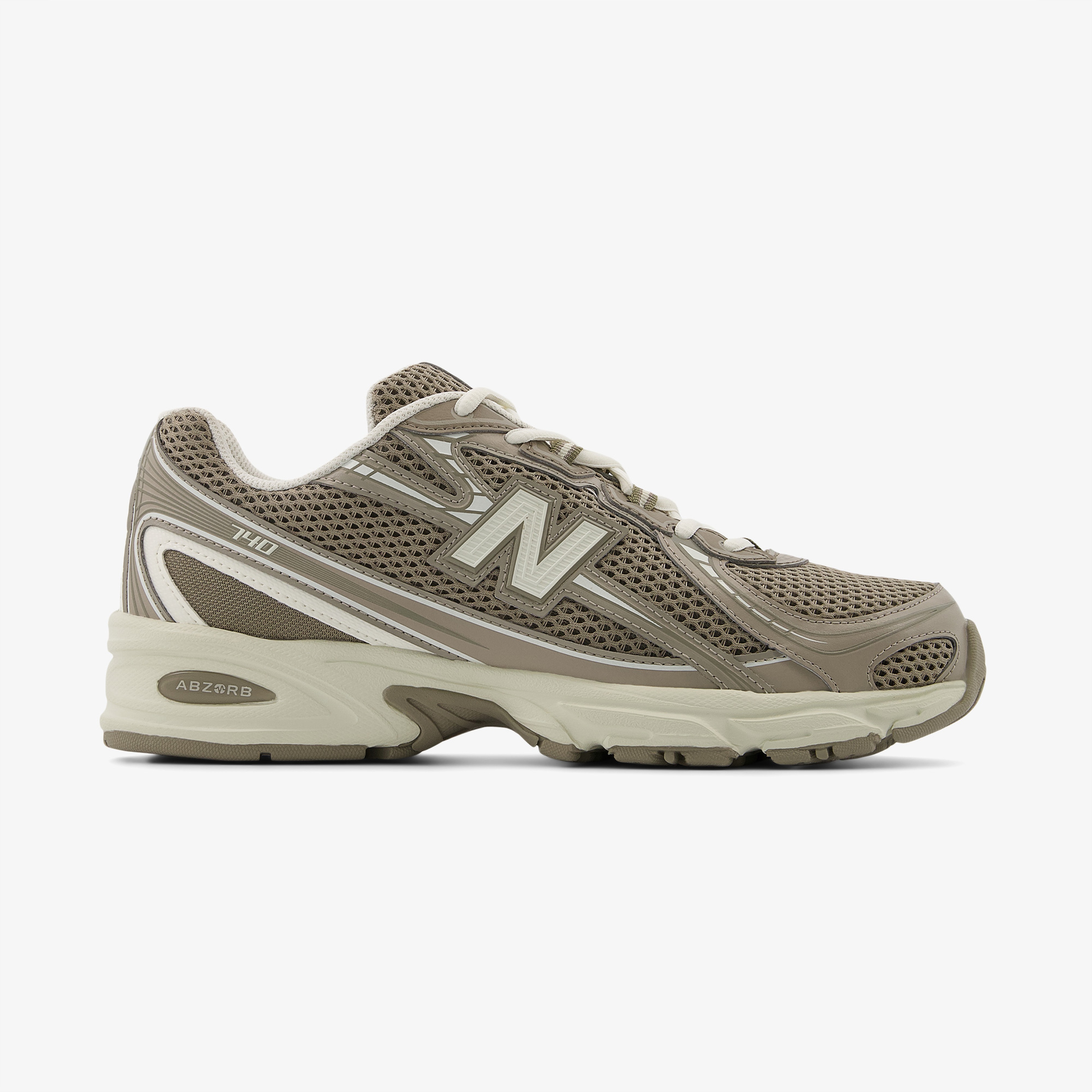 New Balance 740 Lifestyle Kadın Haki/Krem Spor Ayakkabı
