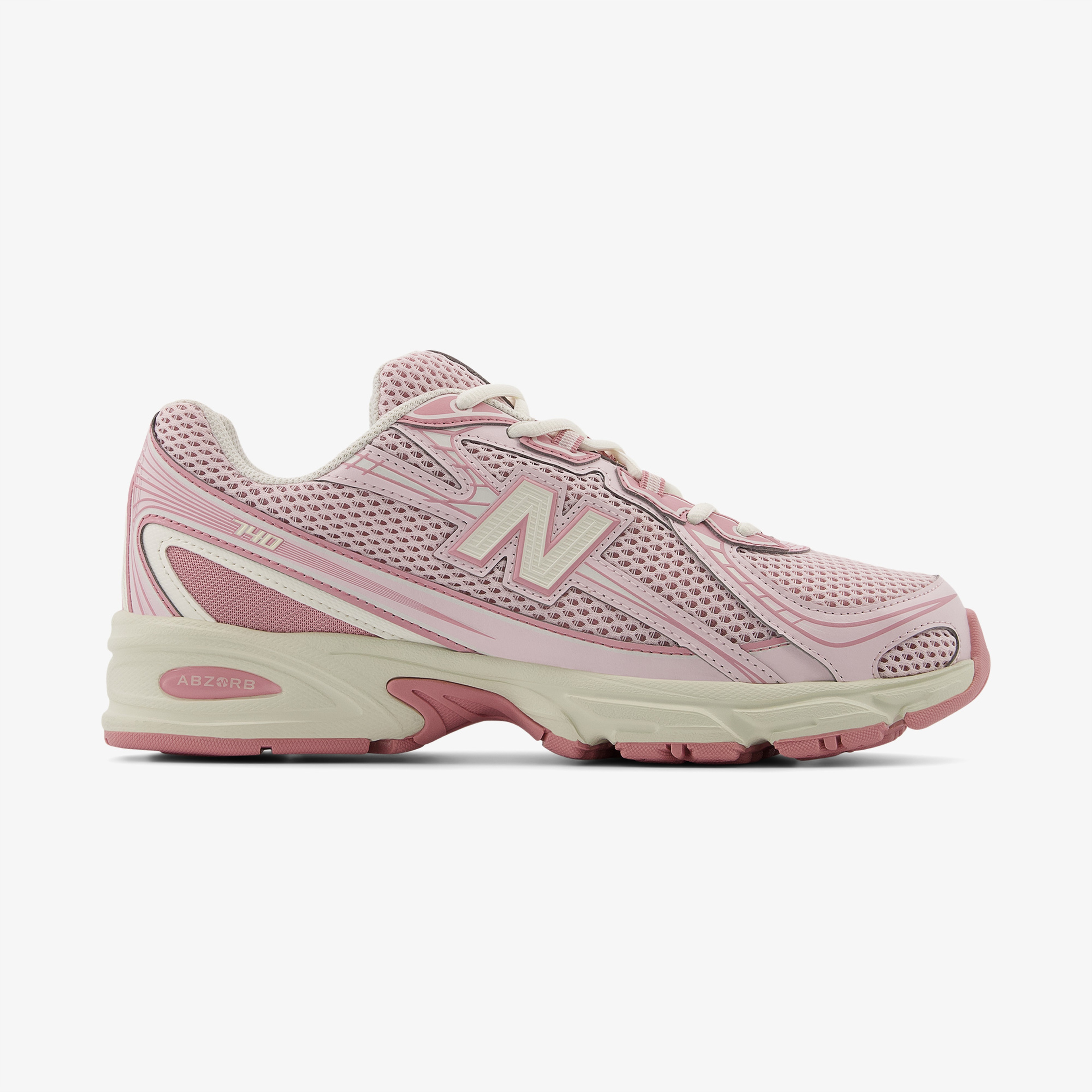 New Balance 740 Lifestyle Kadın Pembe/Krem Spor Ayakkabı