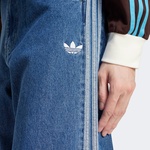 adidas Adicolor Firebird Erkek Denim Mavi Pantolon