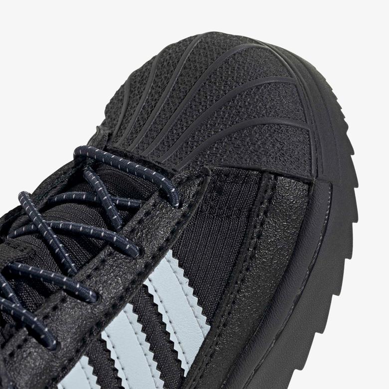 adidas Superstar Winter Trek Bebek Siyah Spor Ayakkabı