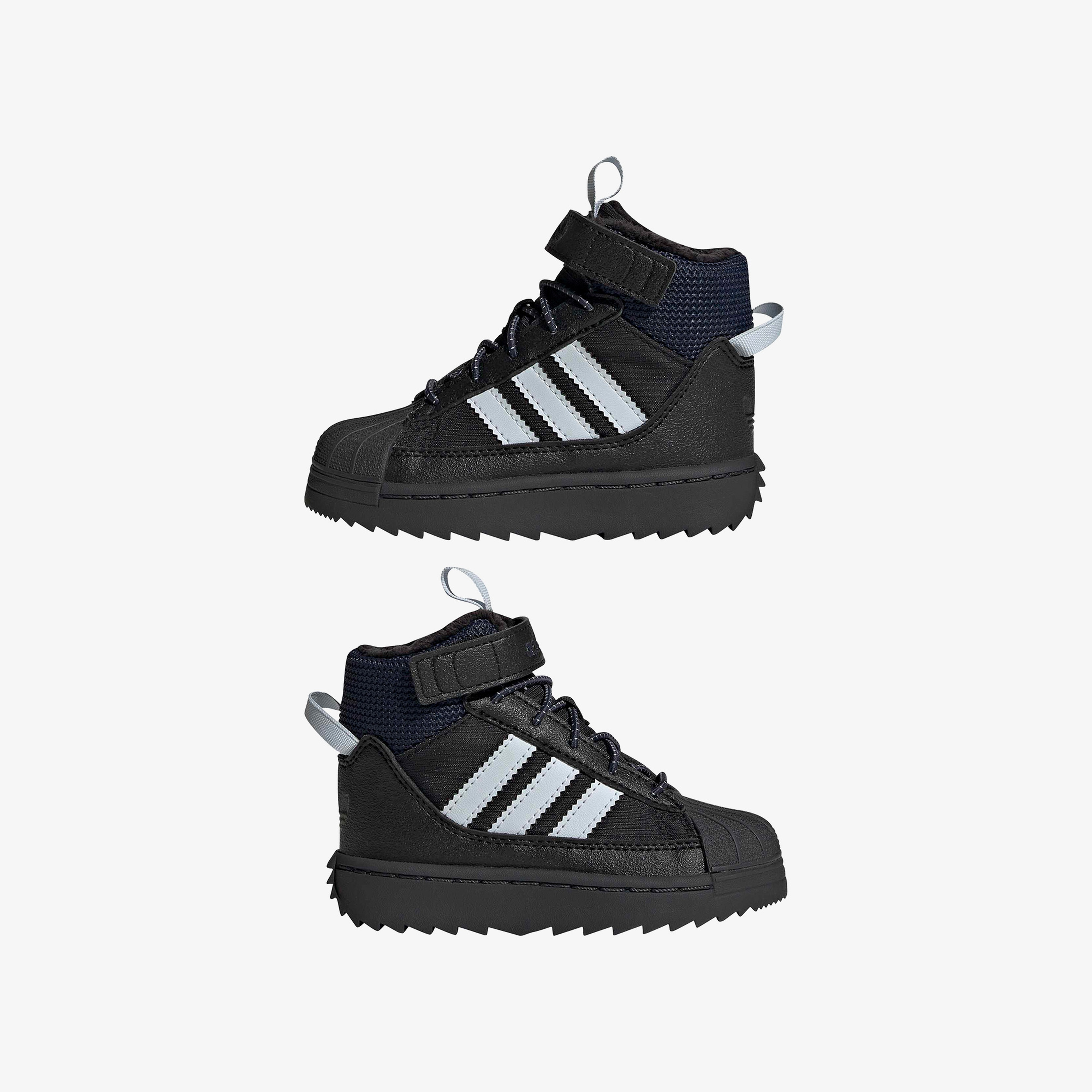 adidas Superstar Winter Trek Bebek Siyah Spor Ayakkabı