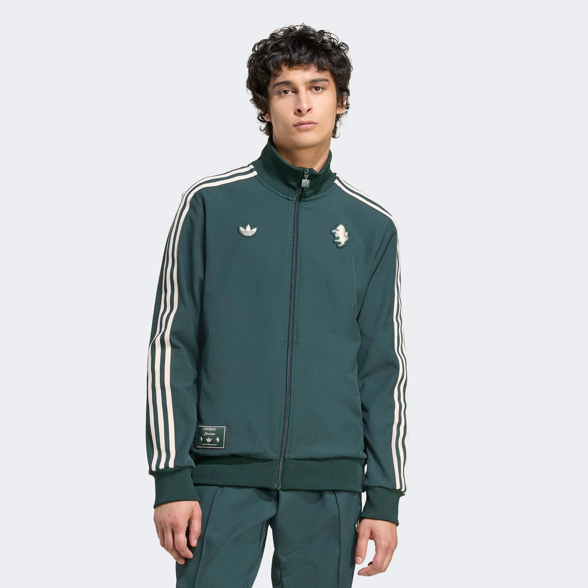 adidas Juventus Terrace Icons Erkek Yeşil Eşofman ÜstüLJM9449
