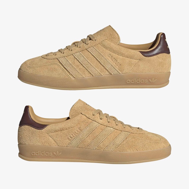 Adidas Bej Adidas Gazelle Indoor Erkek Spor Ayakkabı