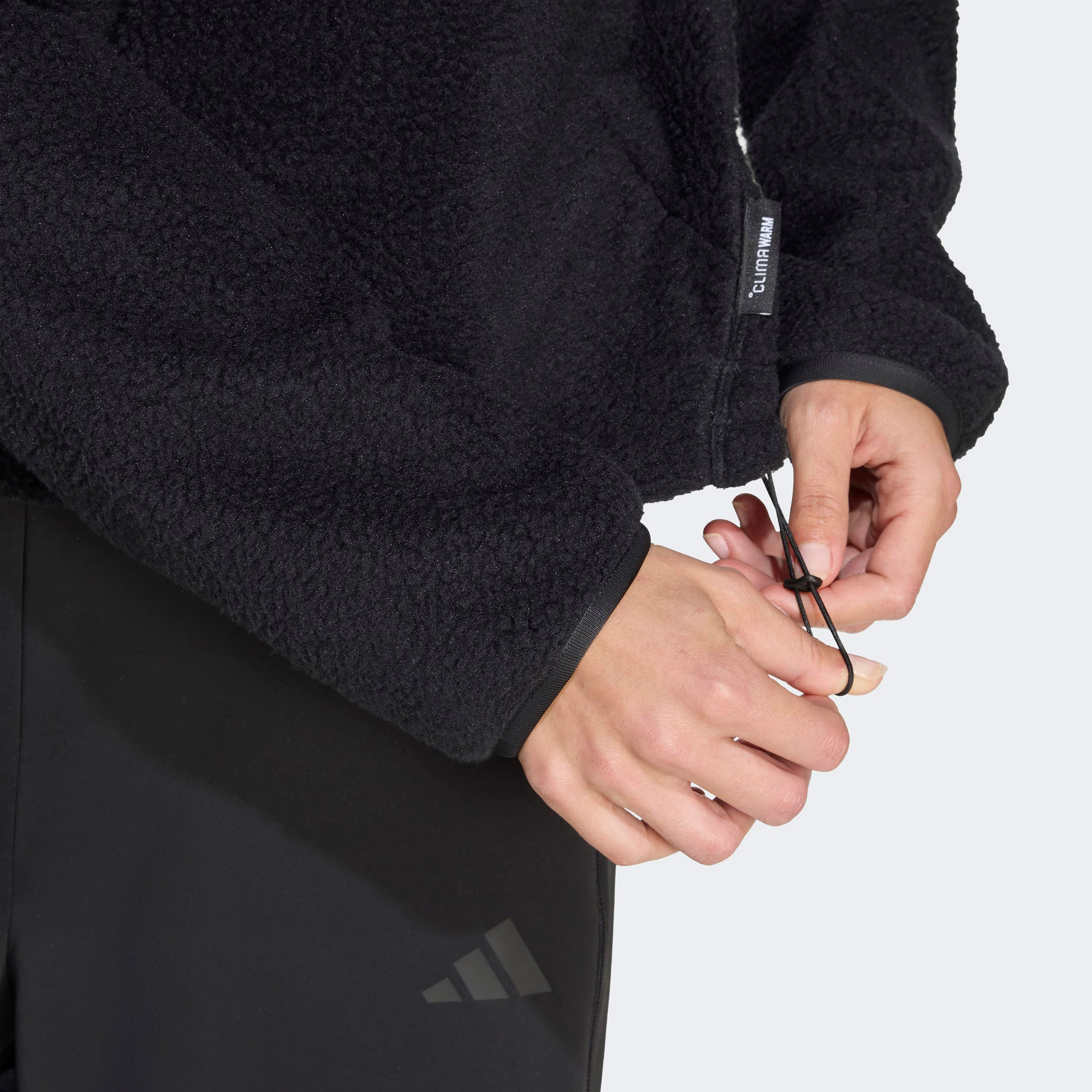 adidas CT Fleece Kadın Siyah Sweatshirt