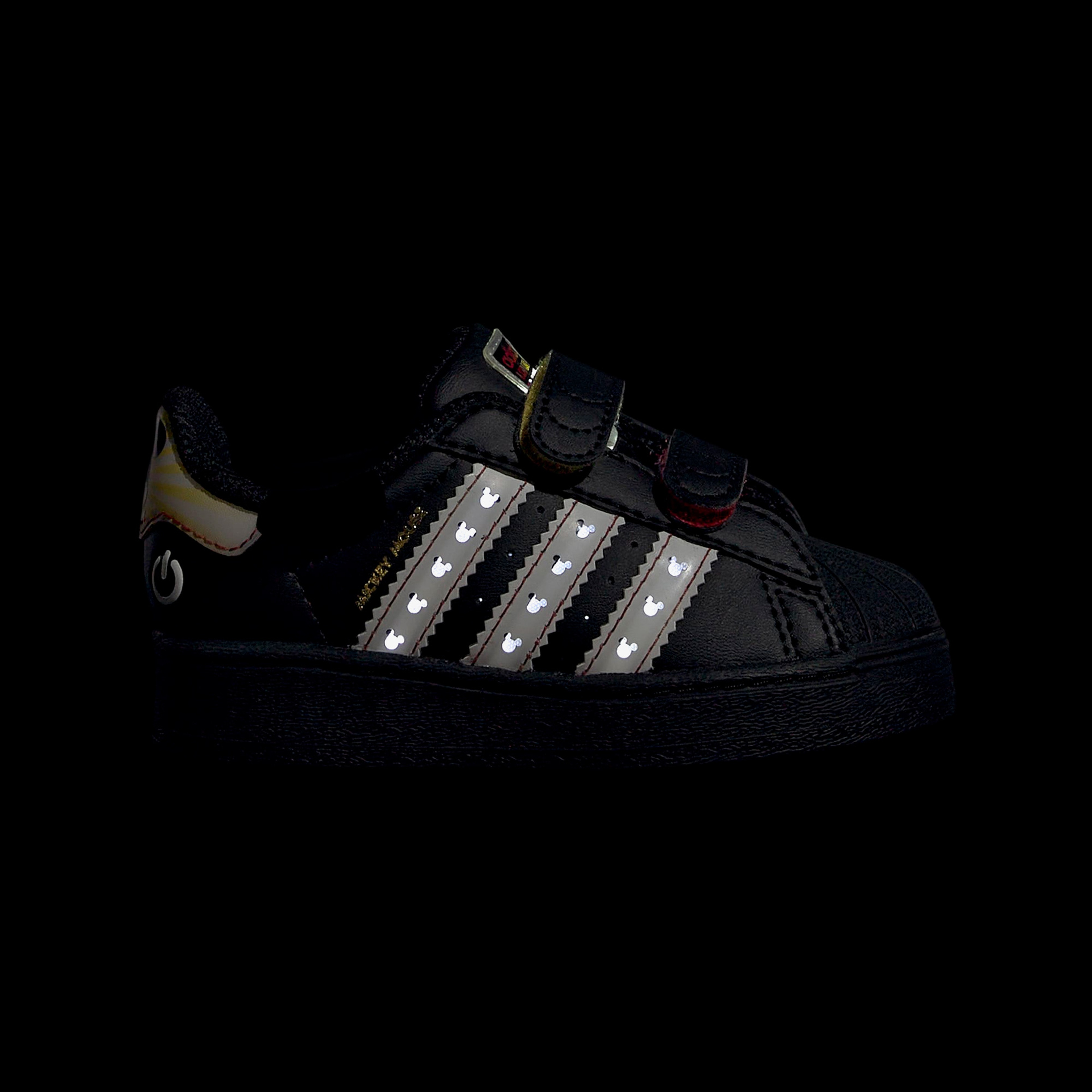 adidas Superstar Led Lights Cf I Bebek Siyah Spor Ayakkabı