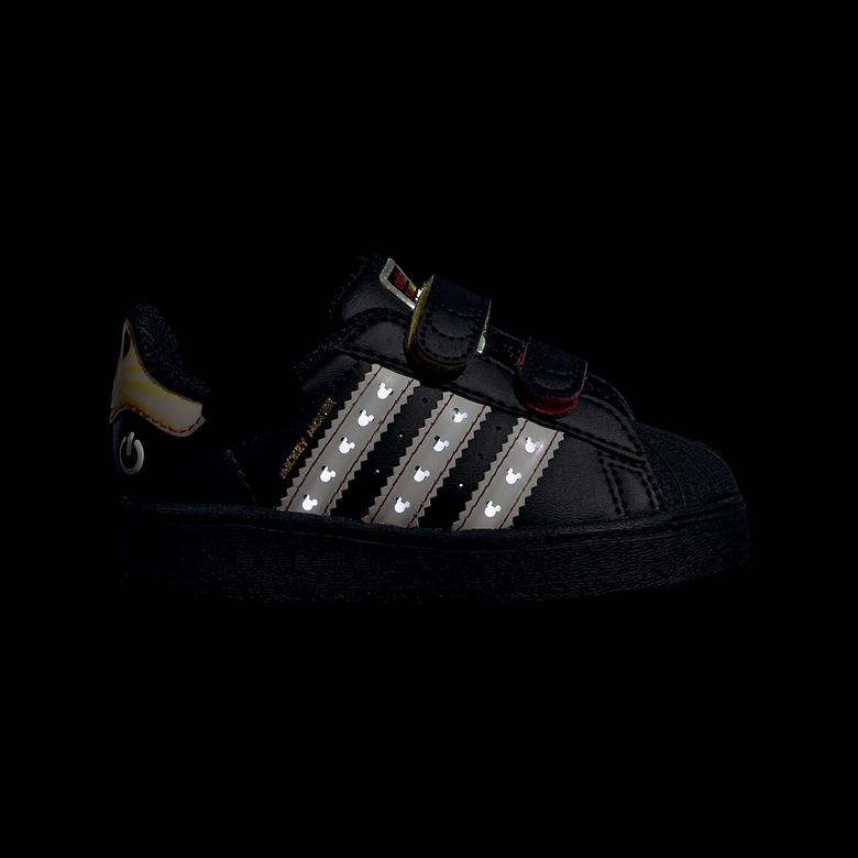 adidas Superstar Led Lights Cf I Bebek Siyah Spor Ayakkabı