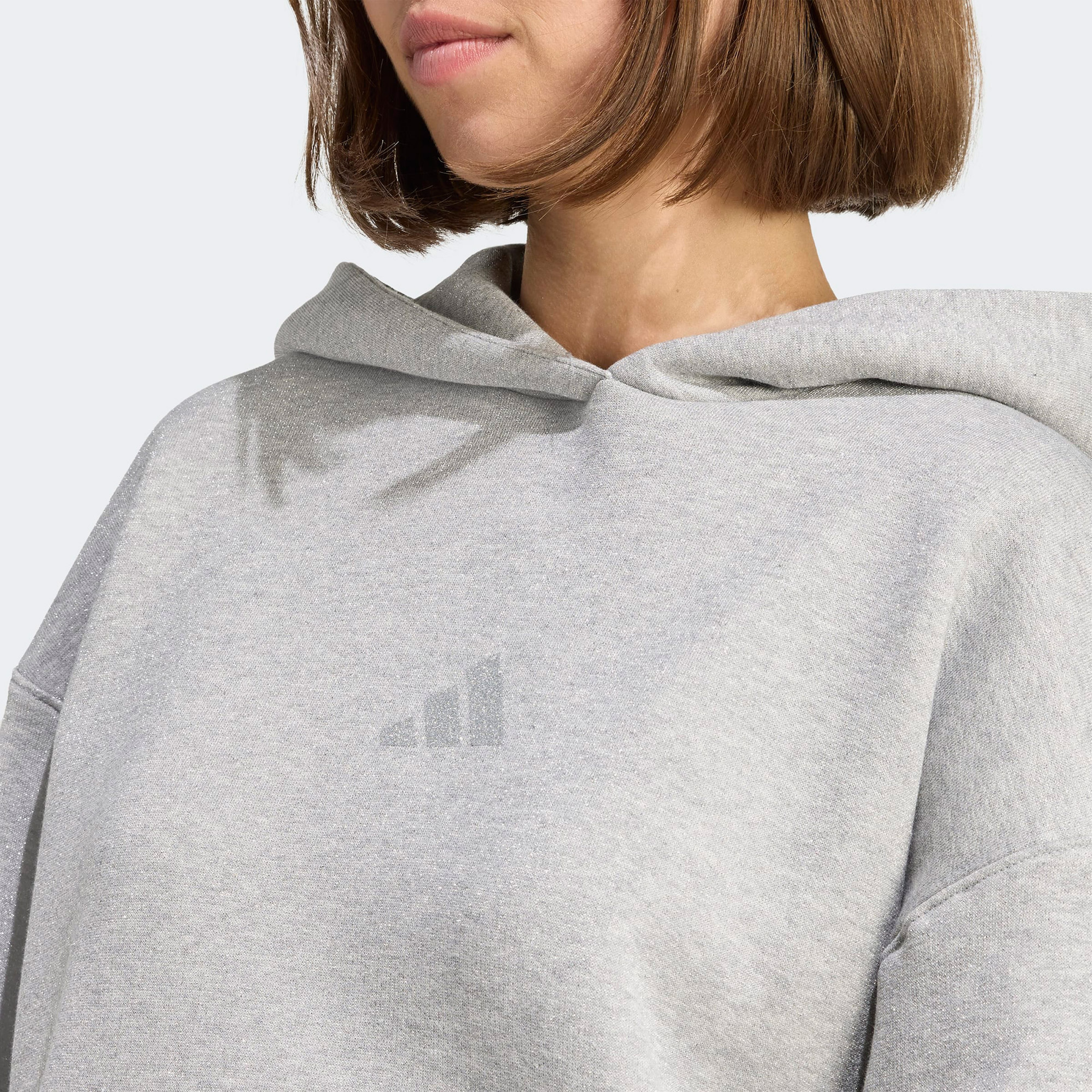 adidas  All Szn Hl Hd Kadın Gri Sweatshirt