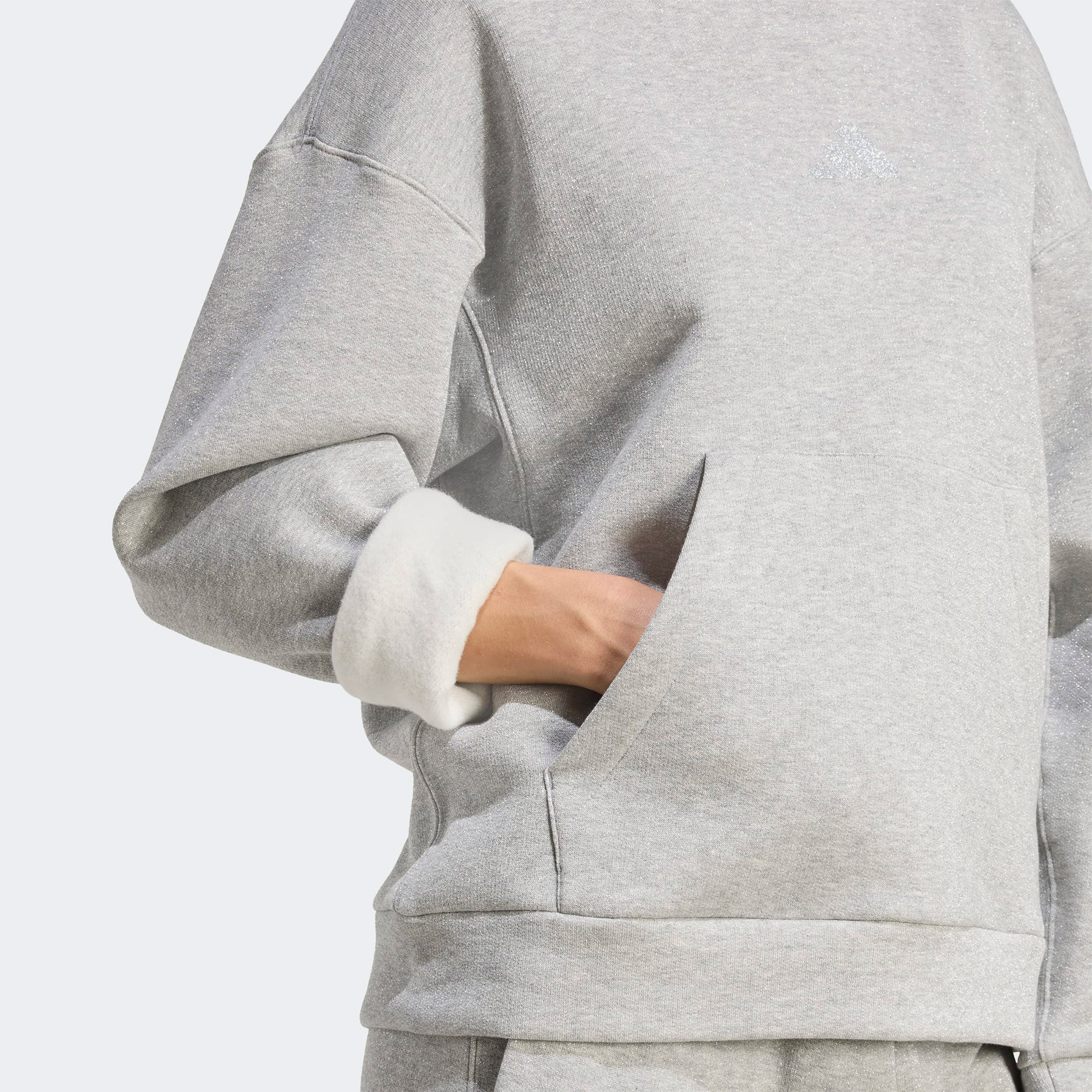 adidas  All Szn Hl Hd Kadın Gri Sweatshirt
