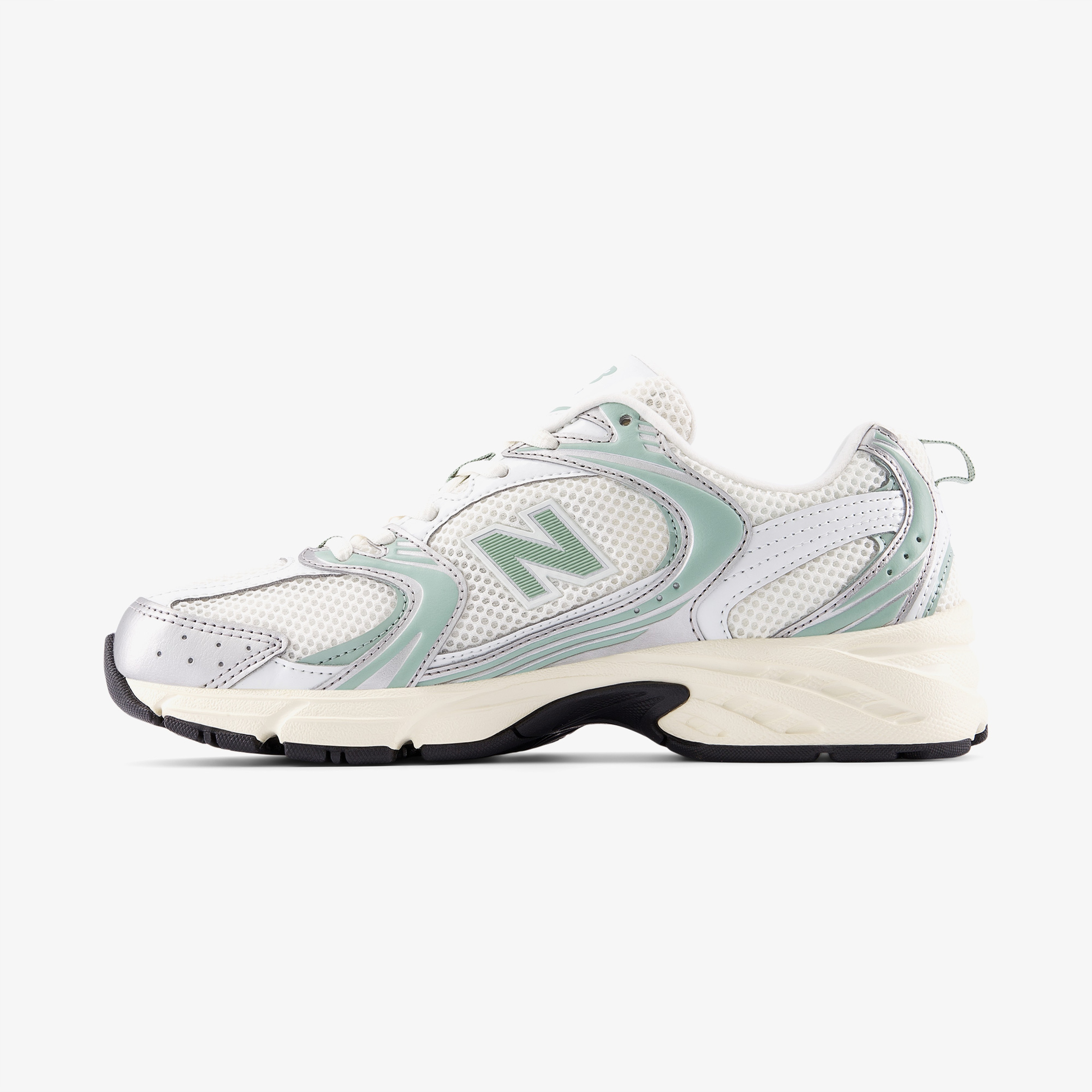 New Balance 530 Lifestyle Kadın Gri/Yeşil Spor Ayakkabı