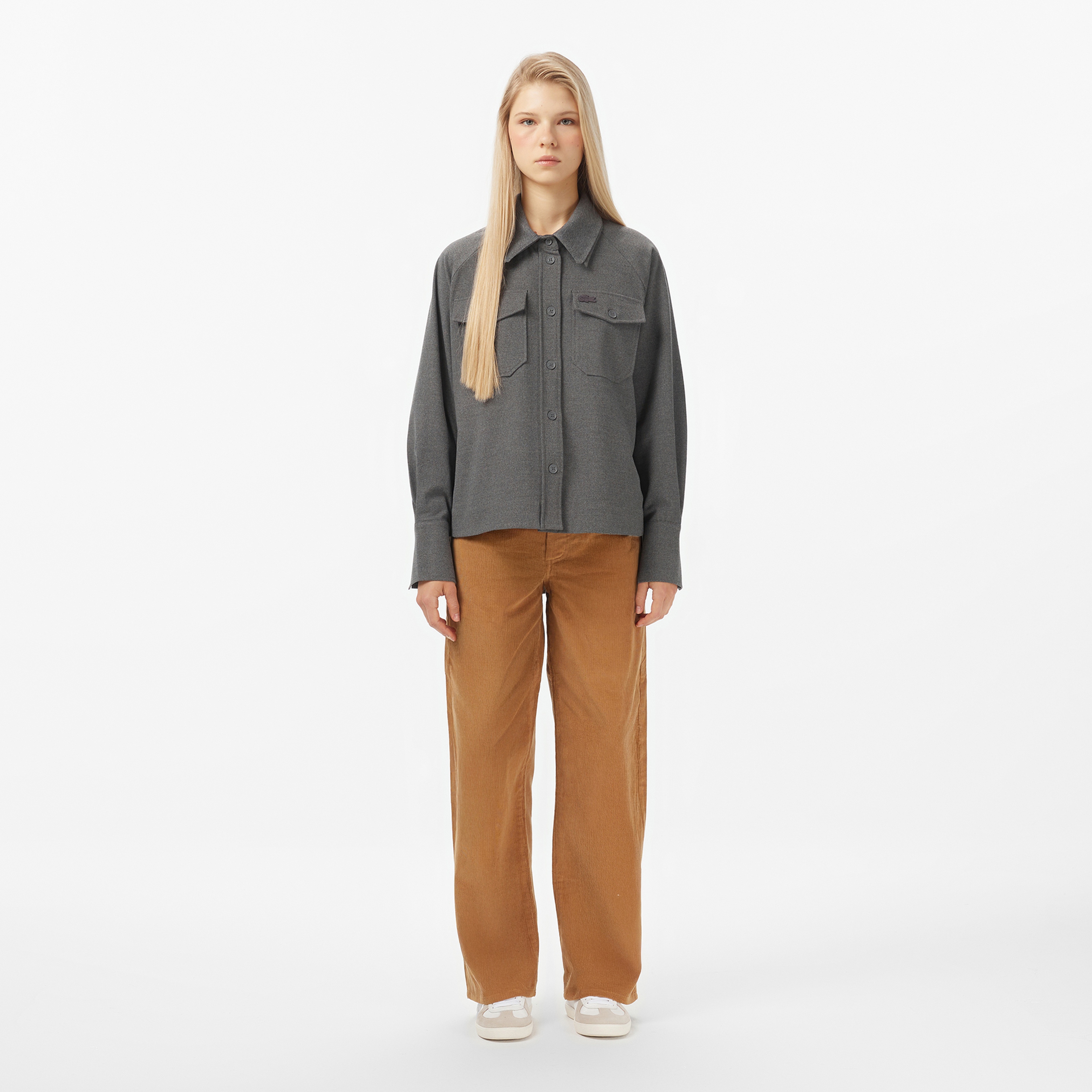 Kadın Wide Leg Kahverengi Pantolon