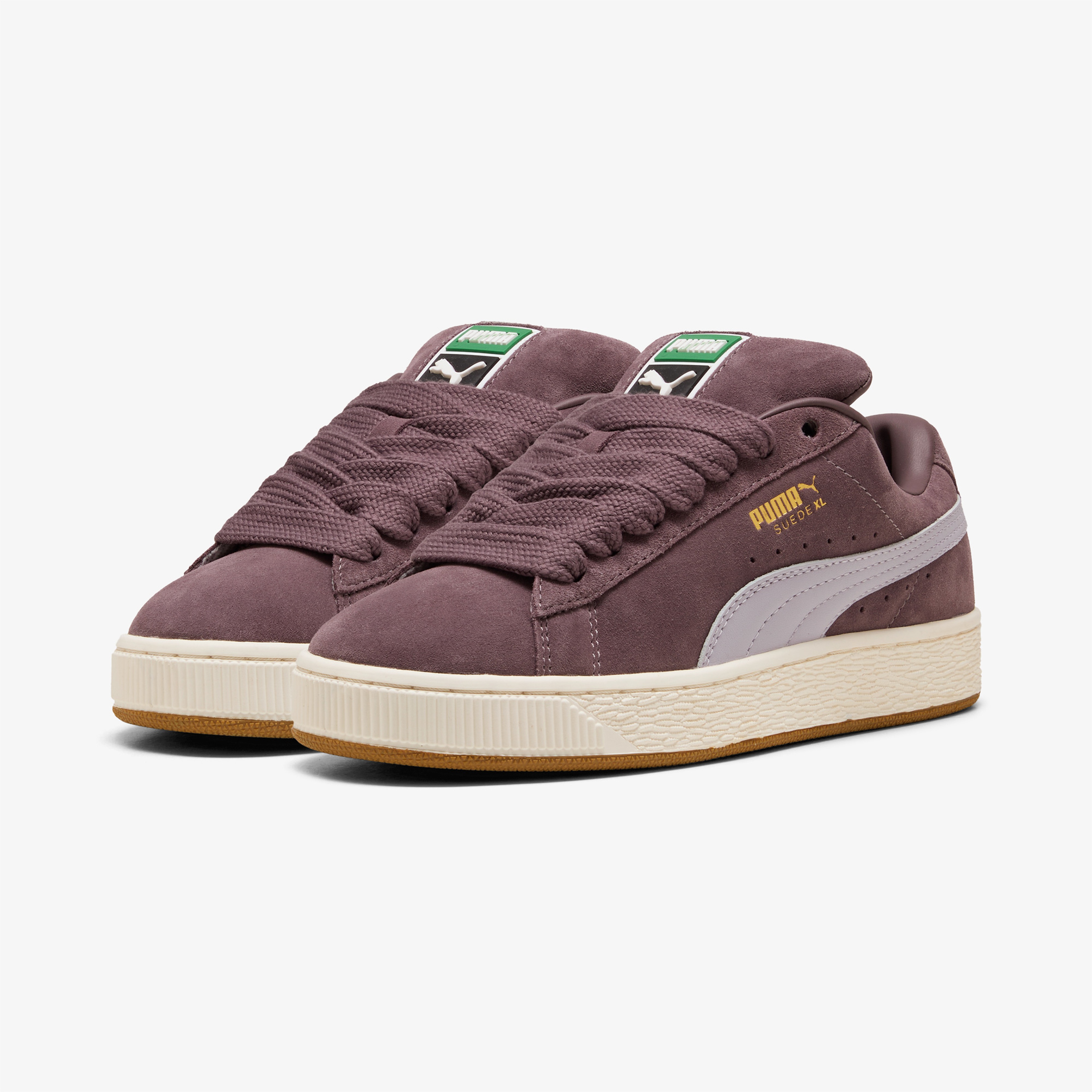 Puma Suede XL Unisex Krem Spor Ayakkabı