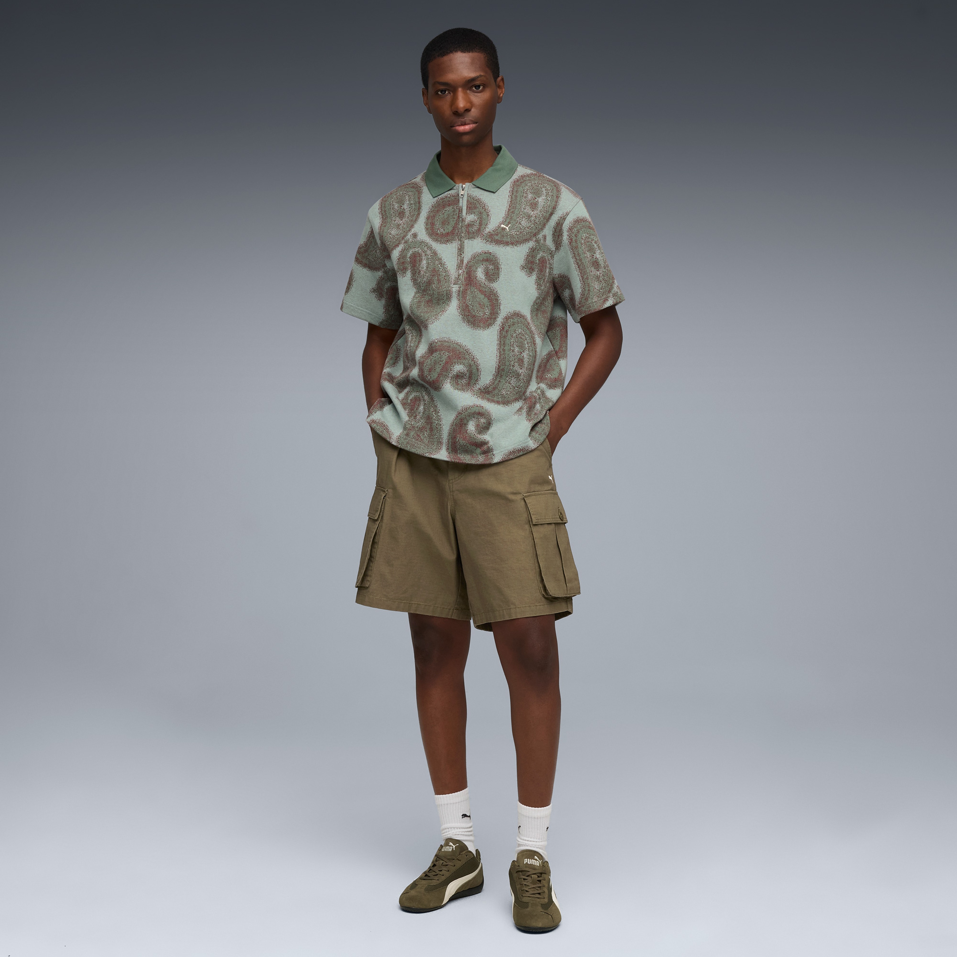 Puma Speedcat Mesh Unisex Yeşil Spor Ayakkabı