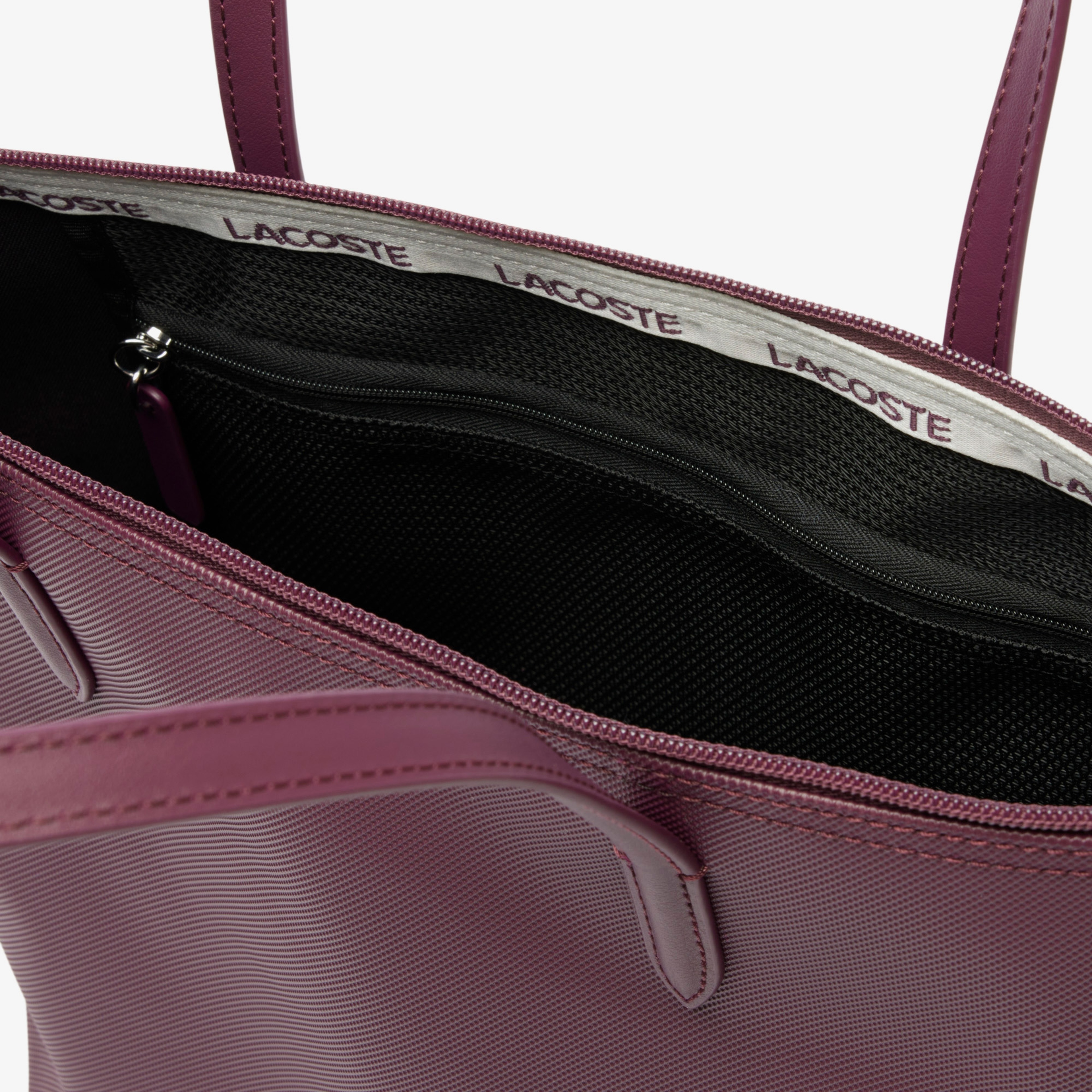 Lacoste Small L.12.12 Kadın Bordo Omuz Çantası