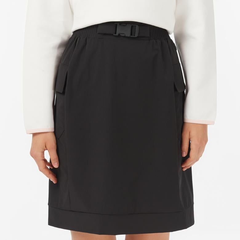 Kadın Classic Fit Siyah Etek