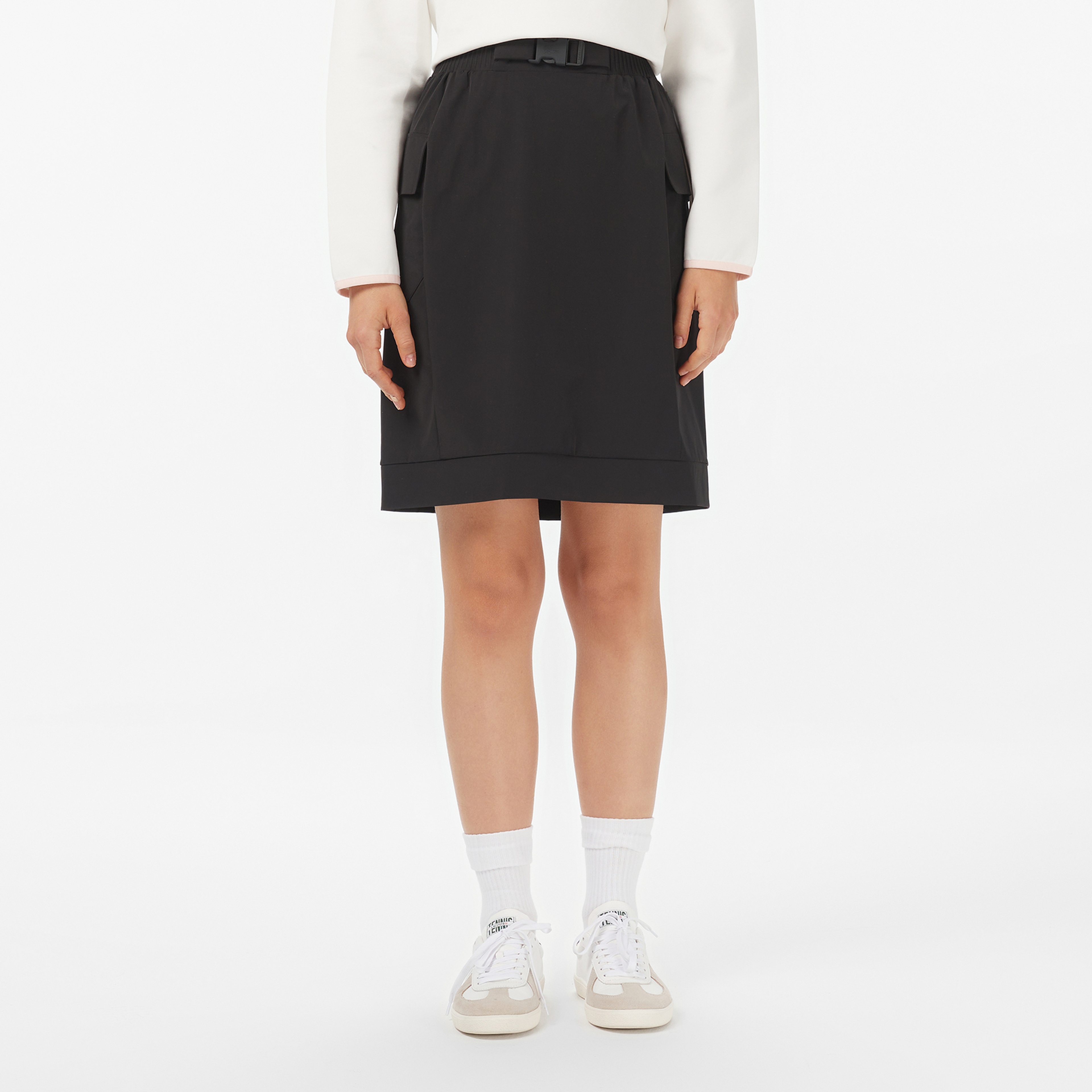 Kadın Classic Fit Siyah Etek