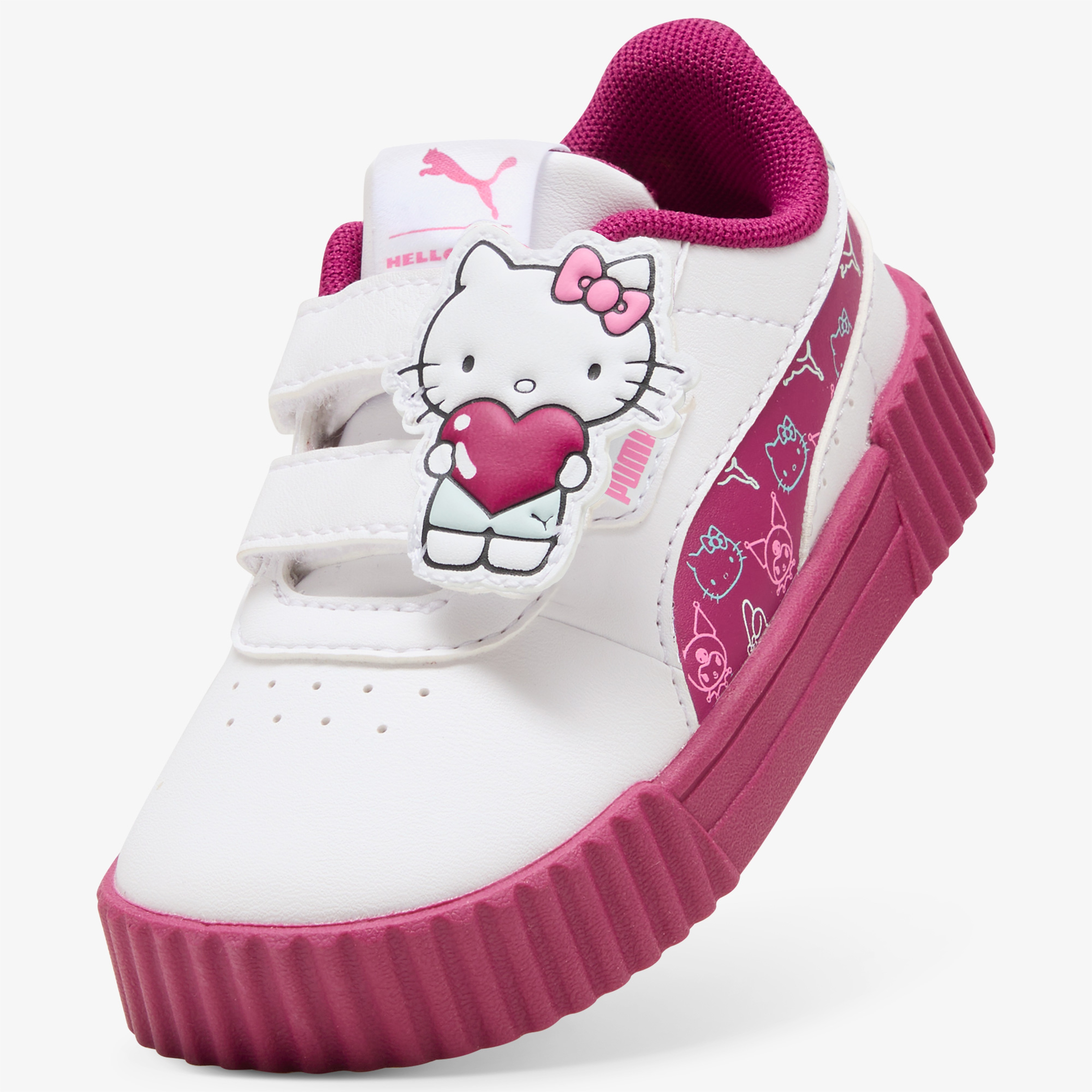 Puma Carina 3.0 Hello Kitty & Friends Bebek Beyaz Spor Ayakkabı