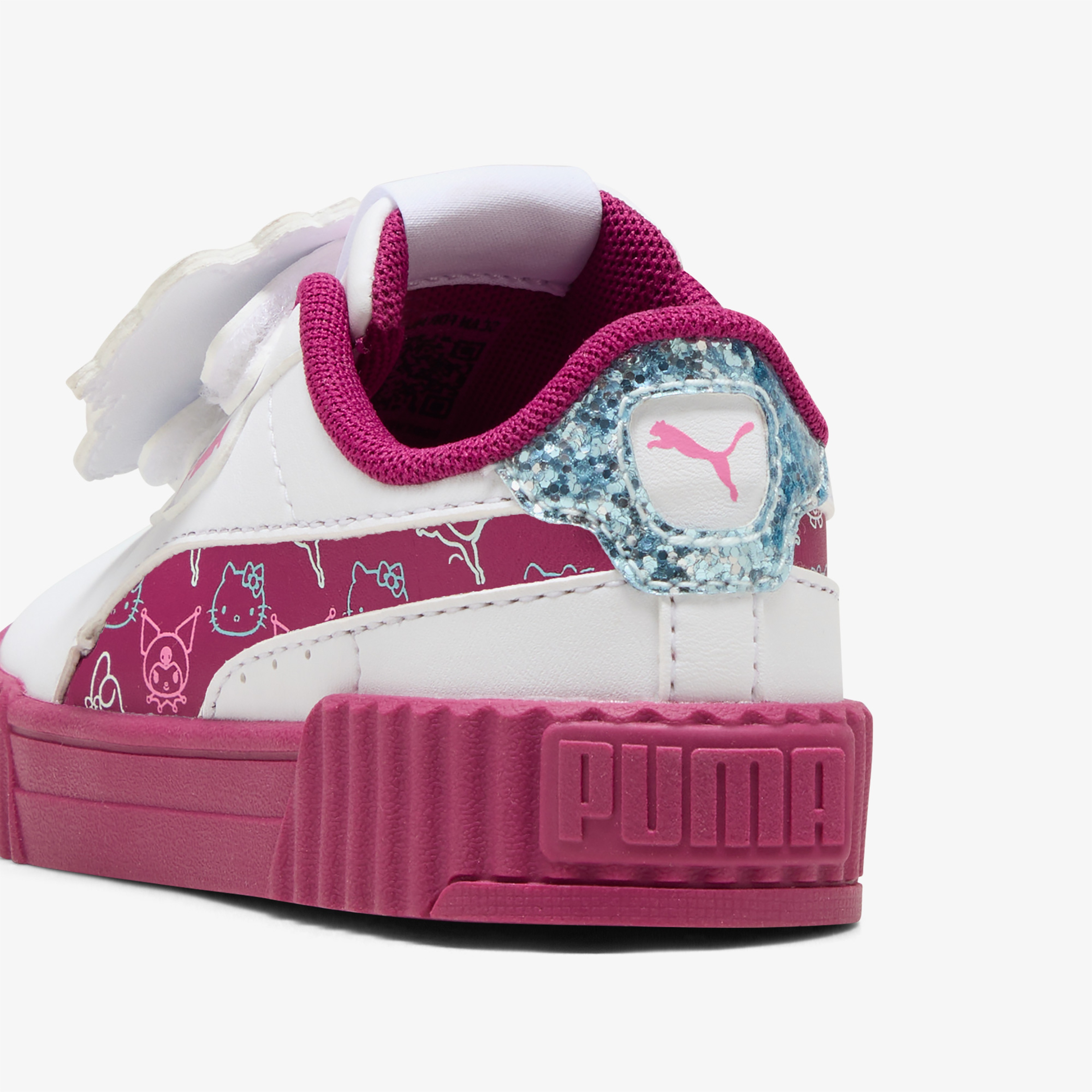 Puma Carina 3.0 Hello Kitty & Friends Bebek Beyaz Spor Ayakkabı