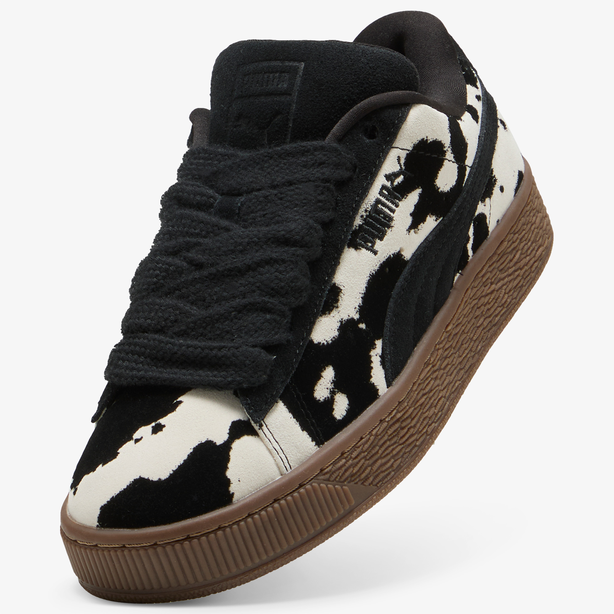 Puma Suede XL Wild Instinct Kadın Siyah Spor Ayakkabı