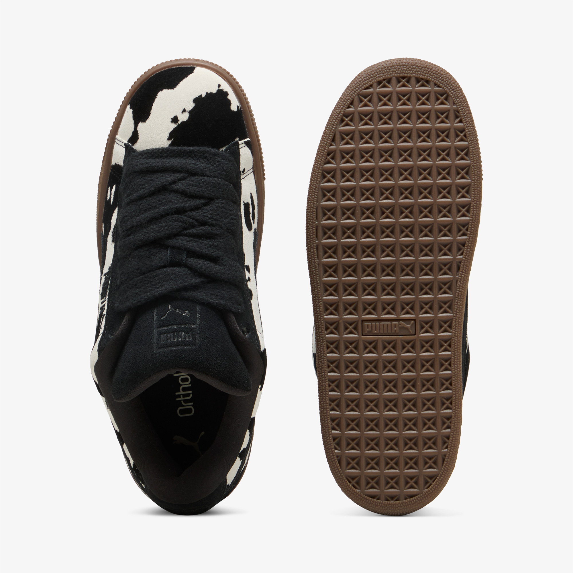 Puma Suede XL Wild Instinct Kadın Siyah Spor Ayakkabı