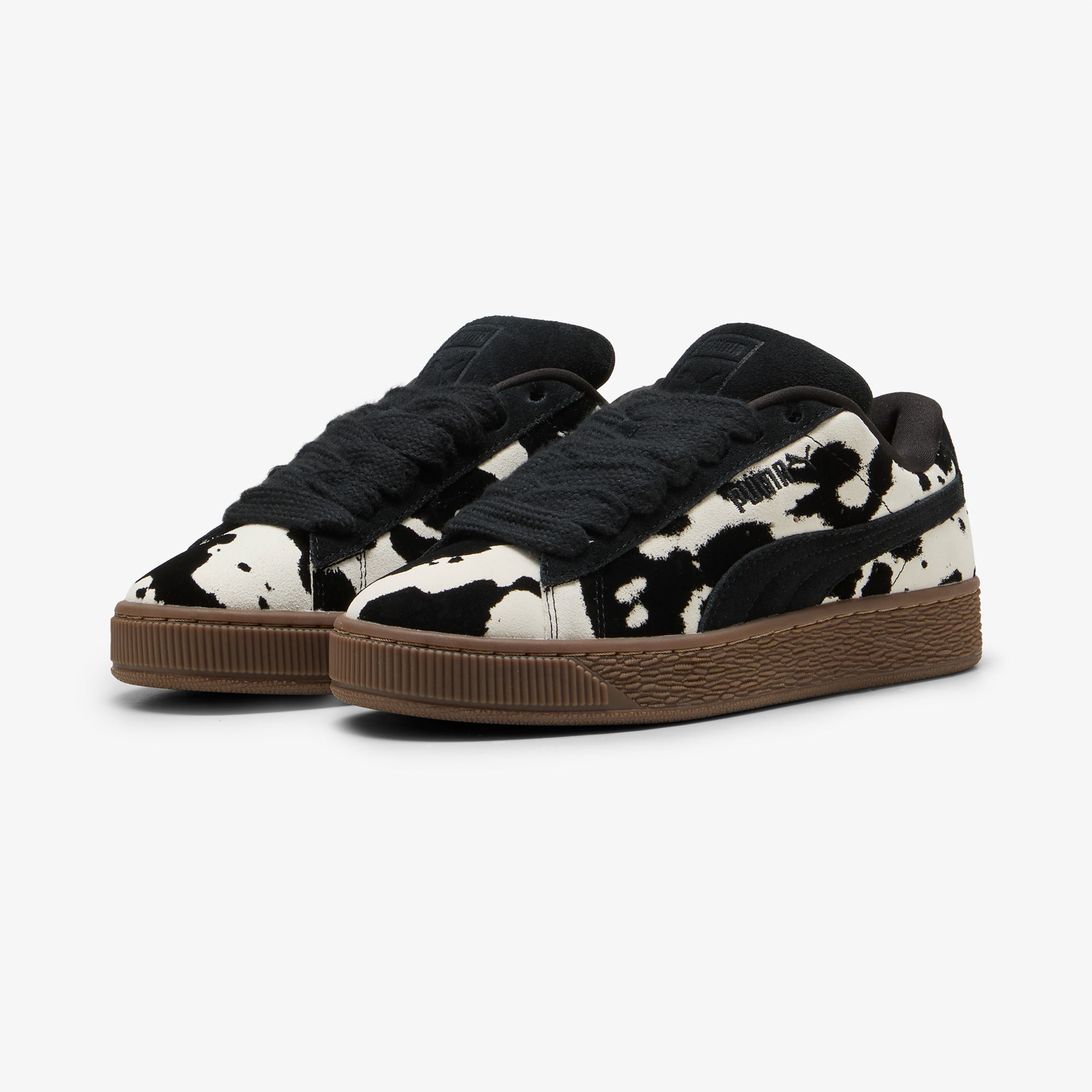 Puma Suede XL Wild Instinct Kadın Siyah Spor Ayakkabı