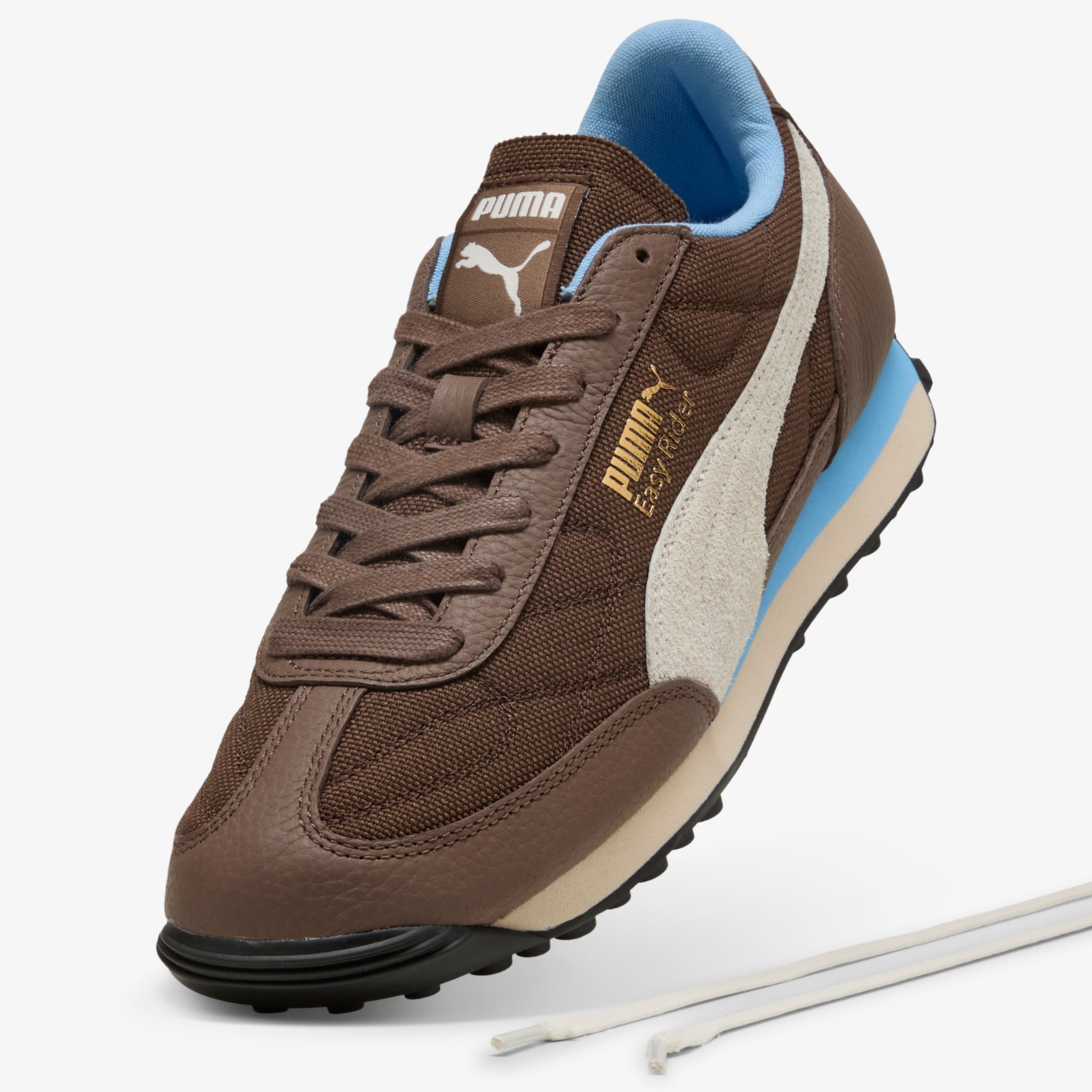 Puma Easy Rider Futbolito Erkek Kahverengi Spor Ayakkabı